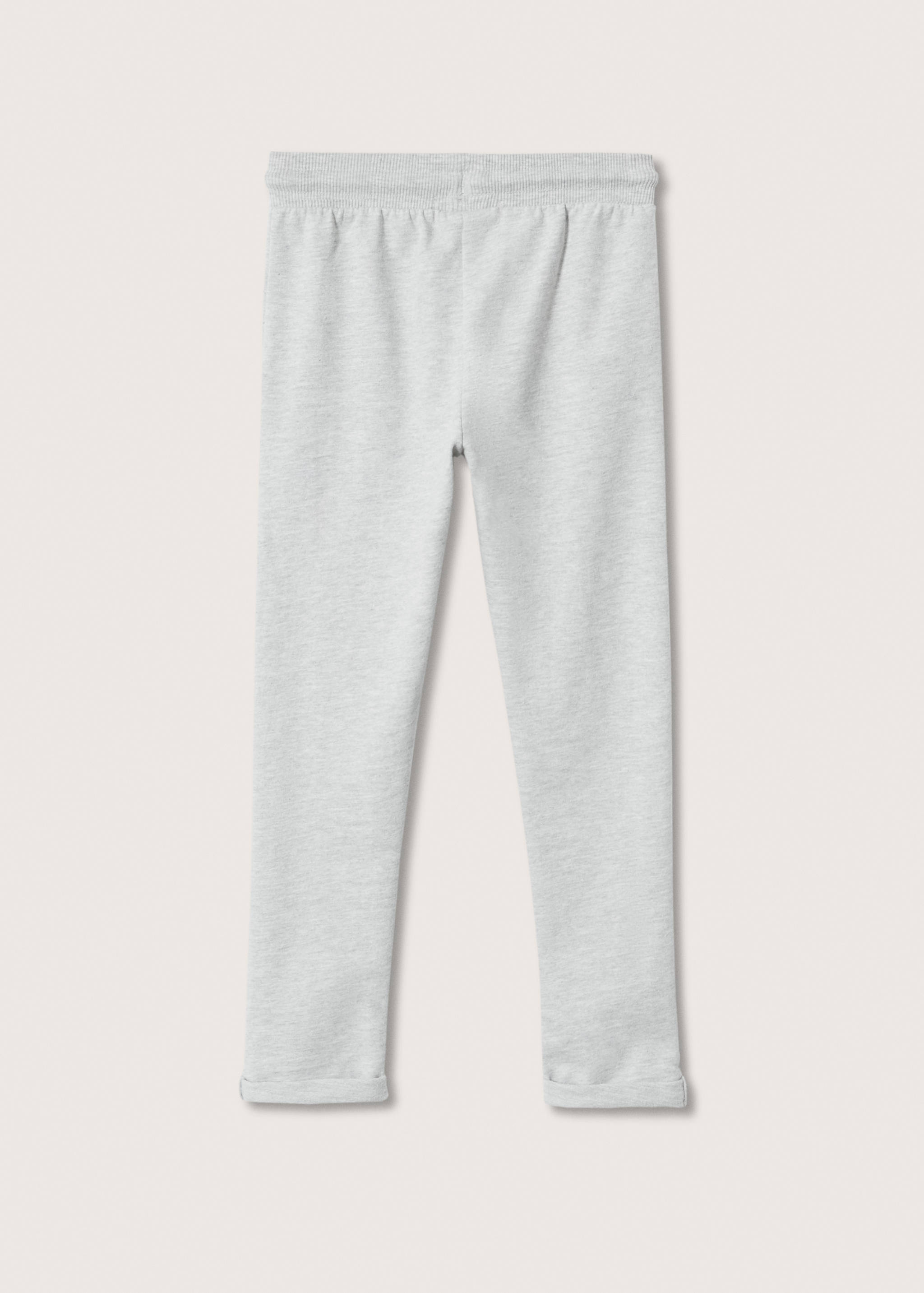 Cotton jogger-style trousers - Reverse of the article