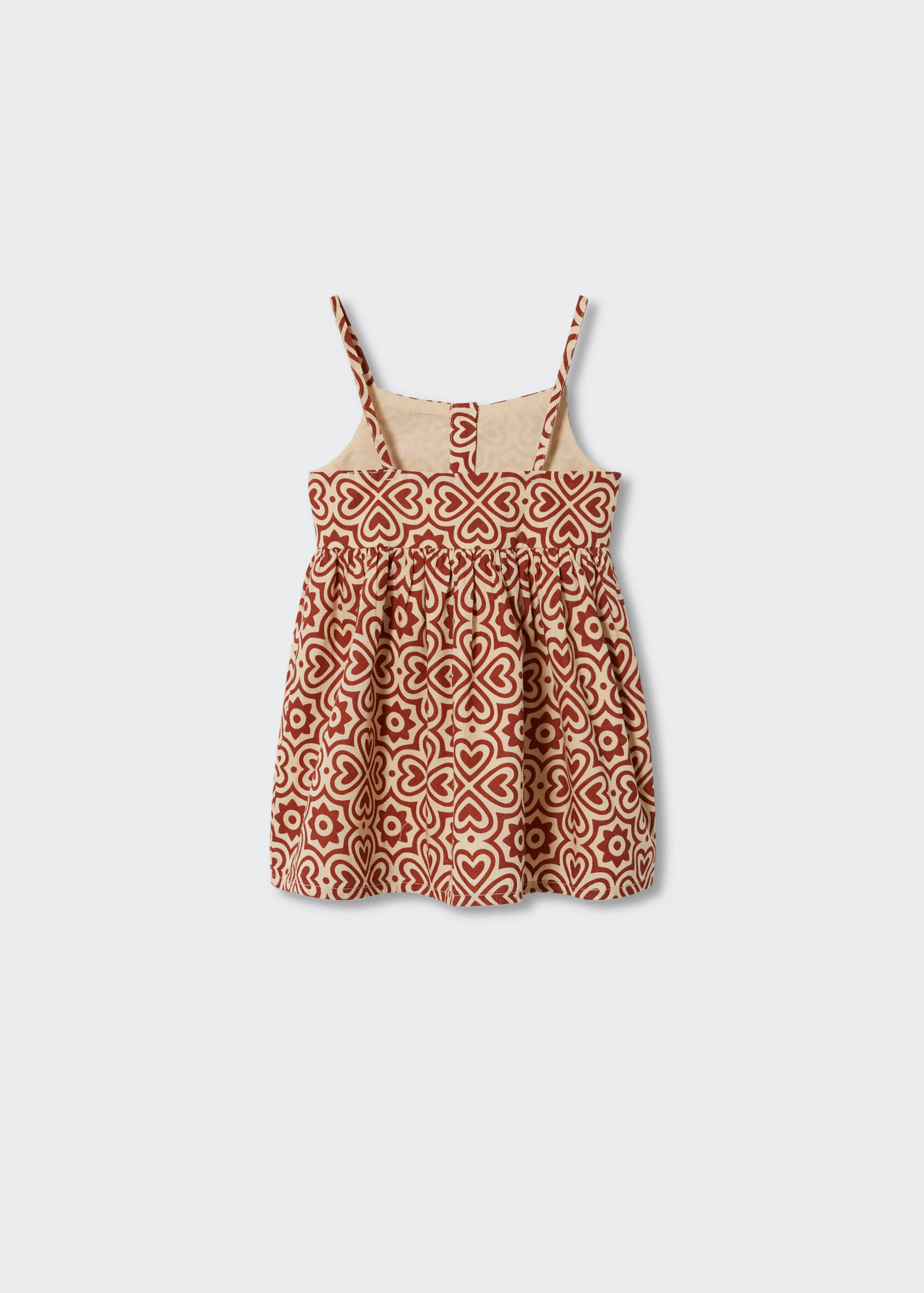 Robe coton imprimée - Verso de l’article