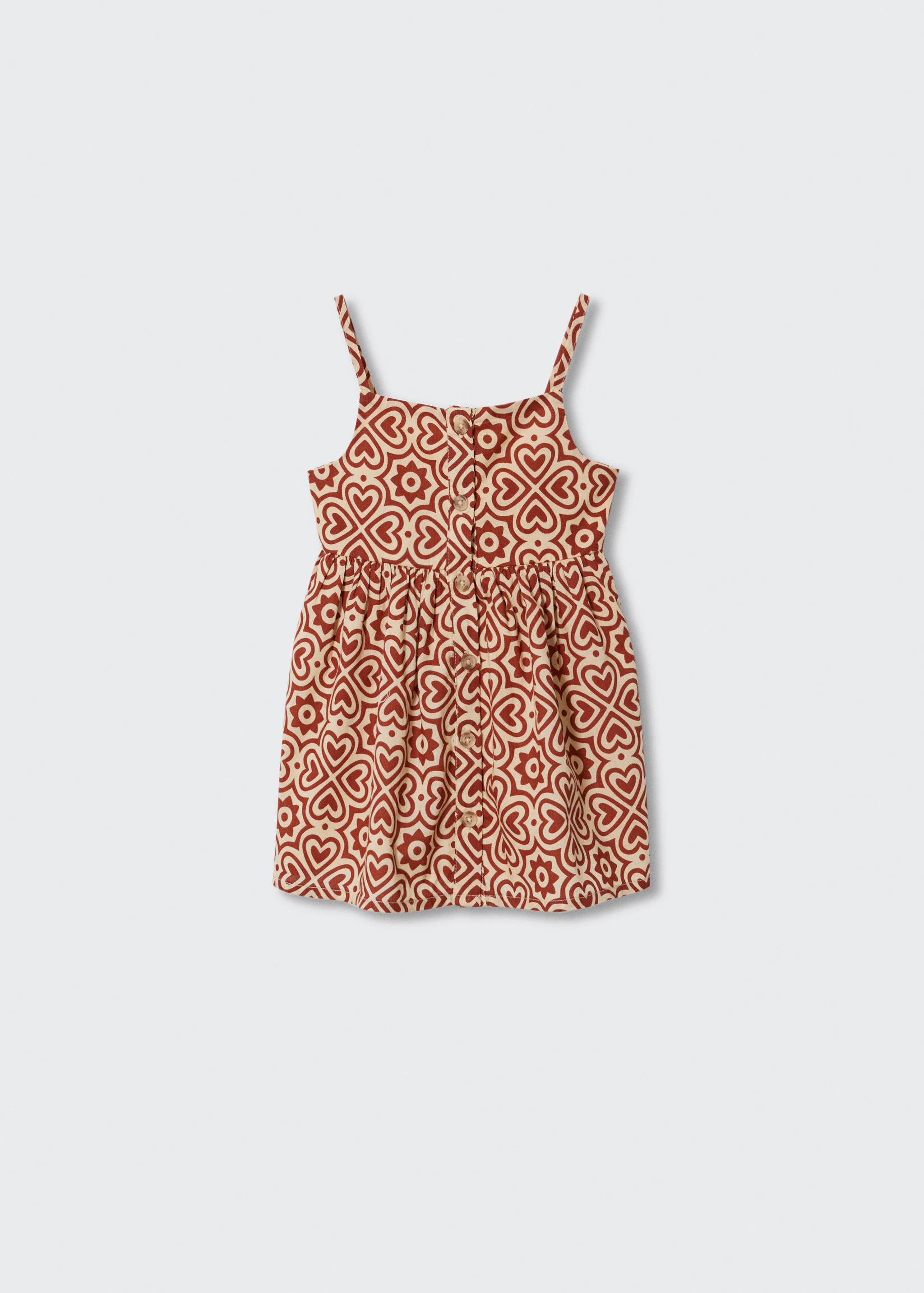 Robe coton imprimée - Article sans modèle