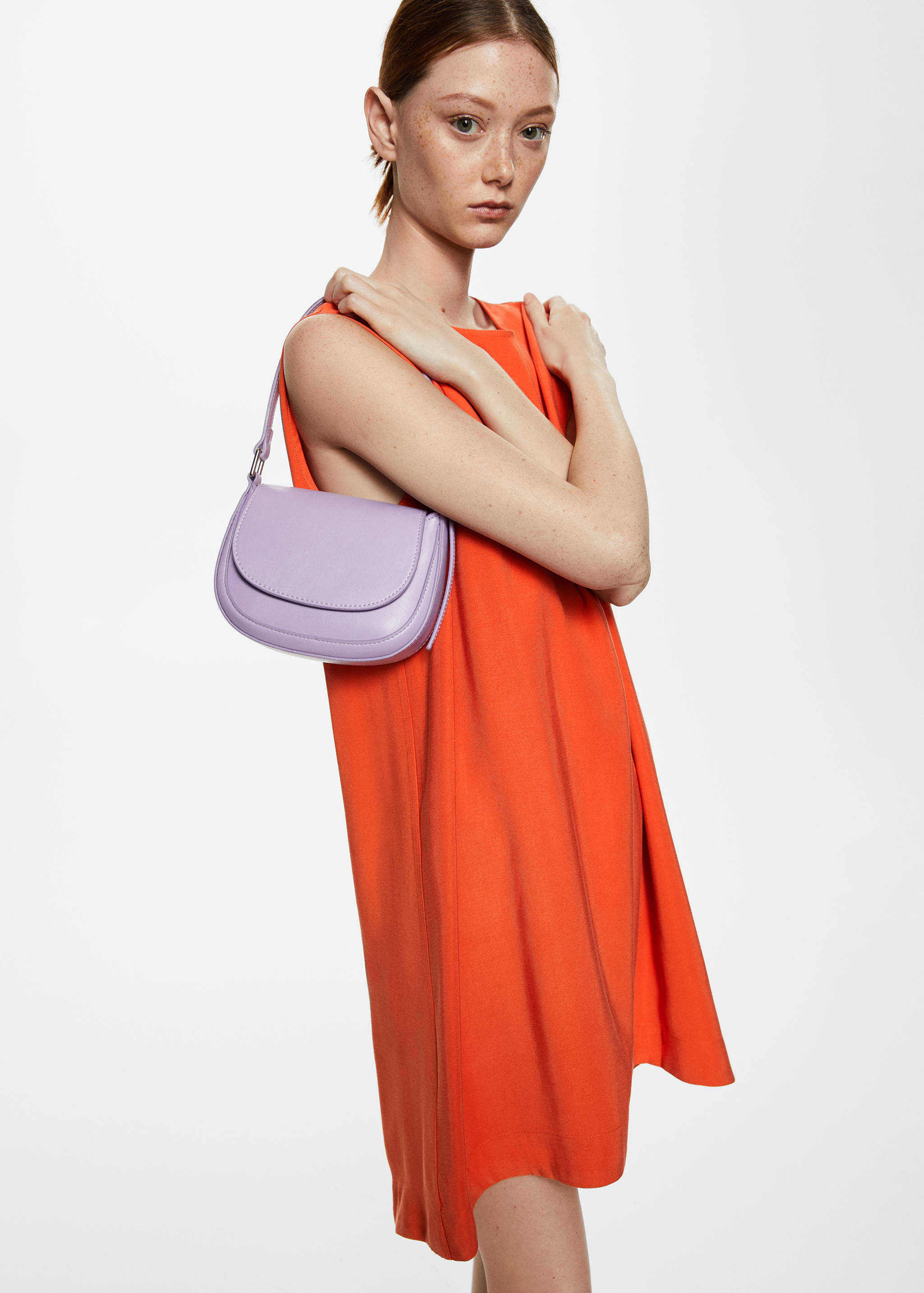 Oversize fluid dress - Medium plane