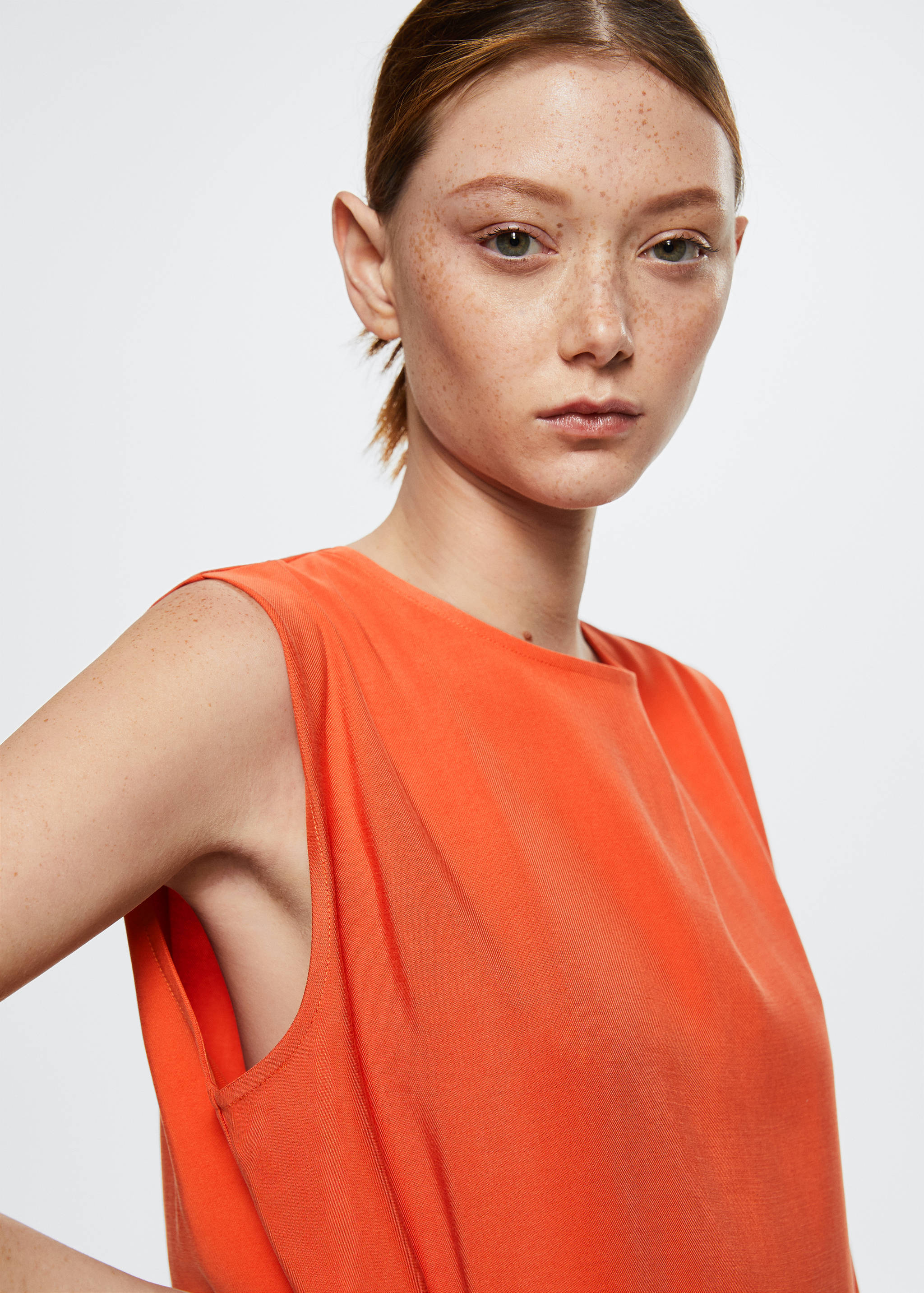 Oversize fluid dress - Details of the article 1