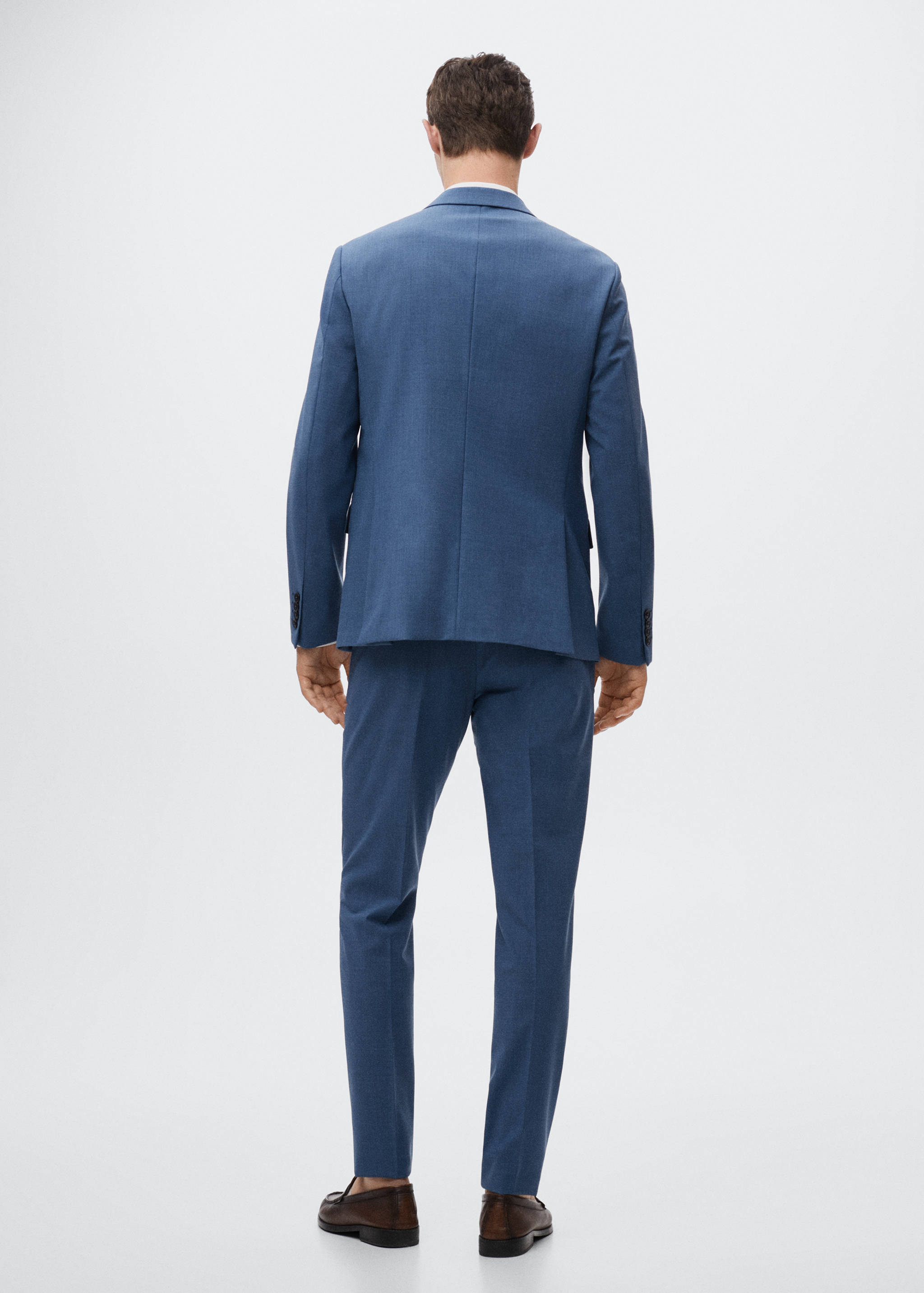 Woll-Anzugjacke - Rückseite des Artikels