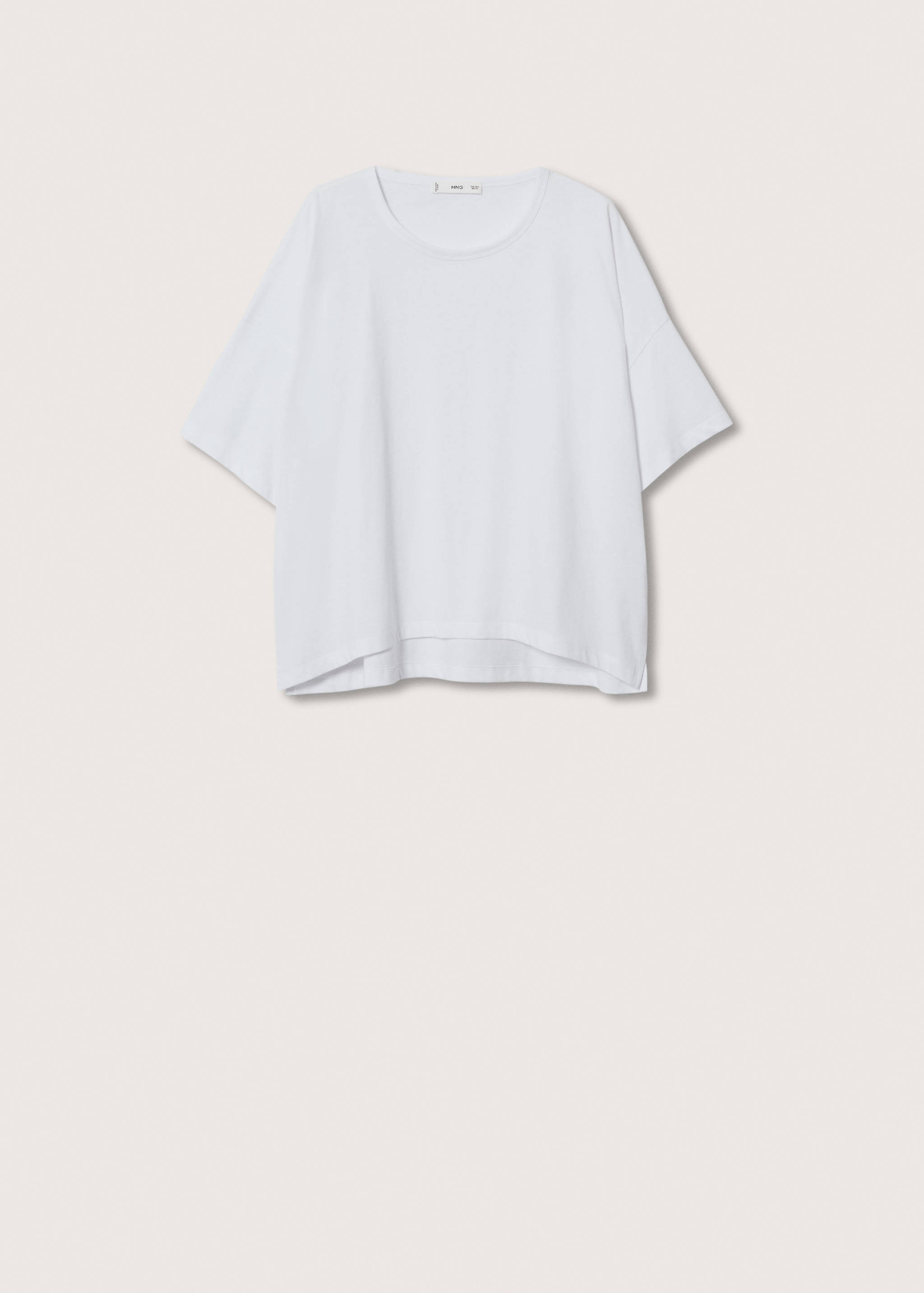 T-shirt oversize coton - Article sans modèle