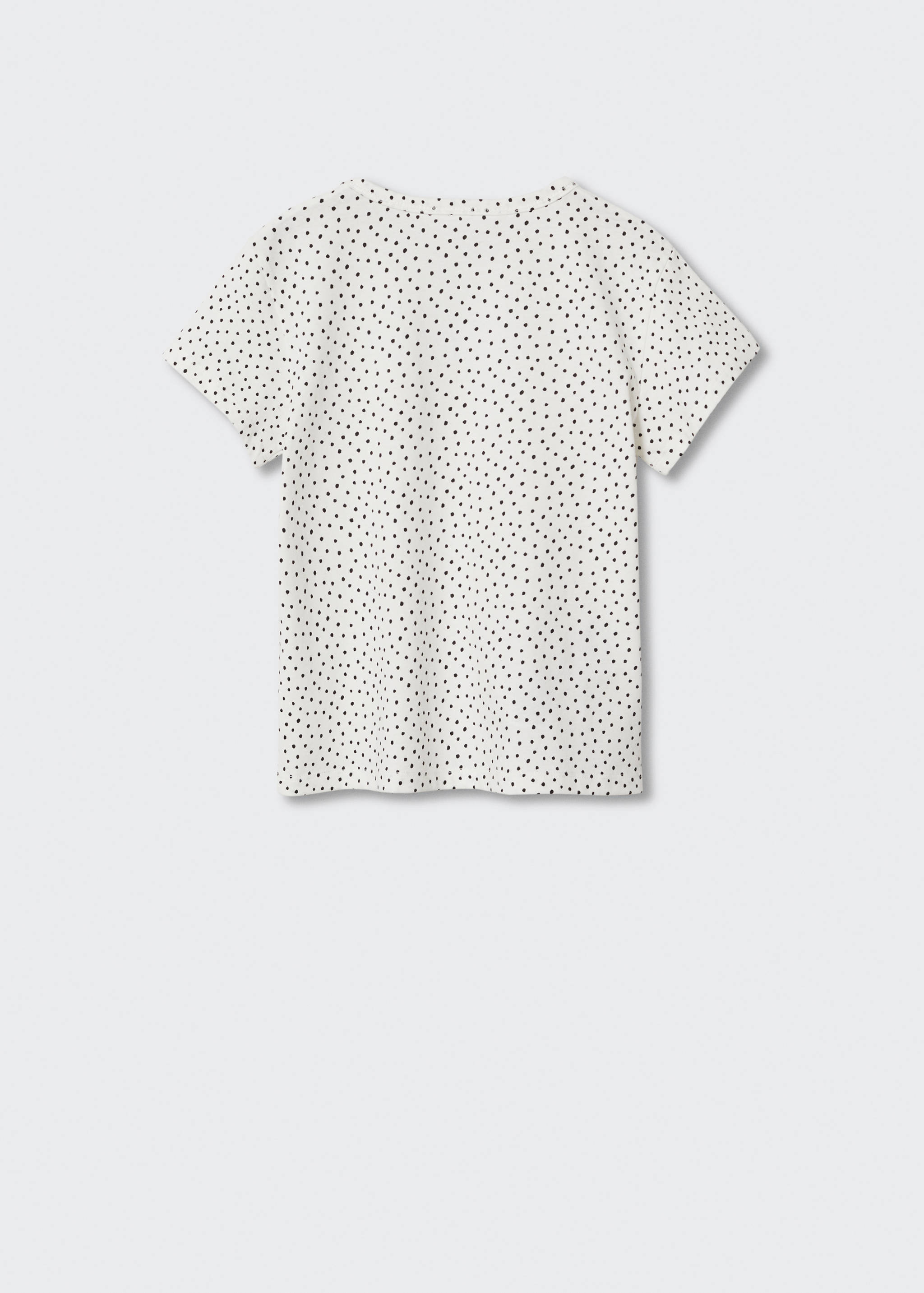 Samarreta estampada logotip brodat - Revers de l'article