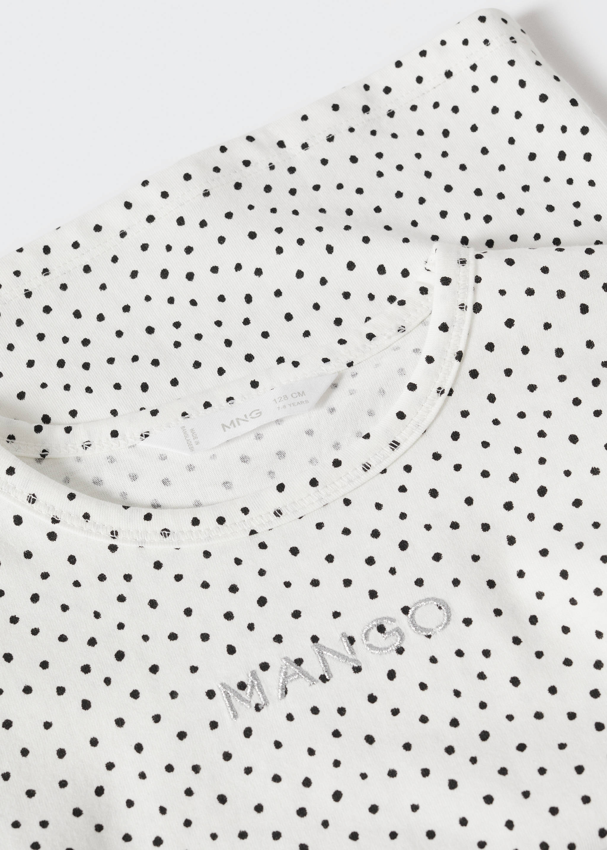 Samarreta estampada logotip brodat - Detall de l'article 8