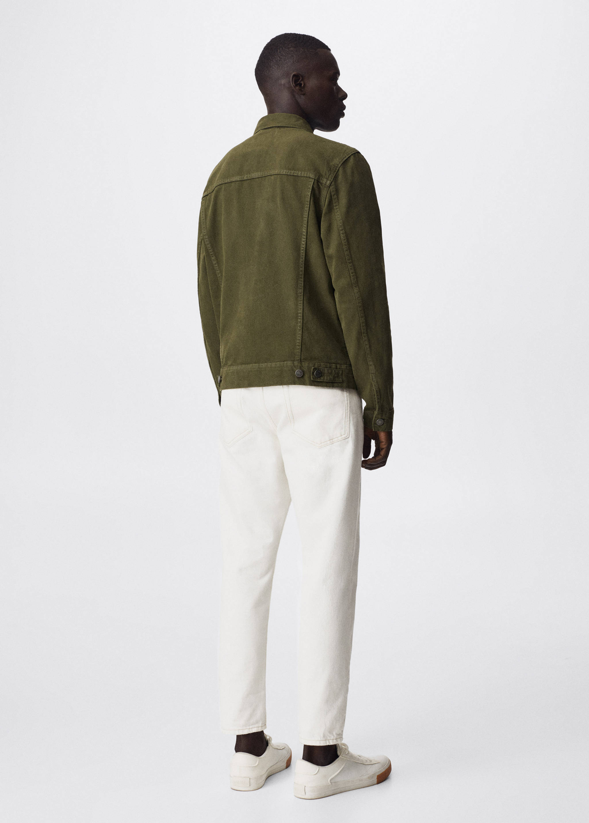 Blouson jean poches - Verso de l’article