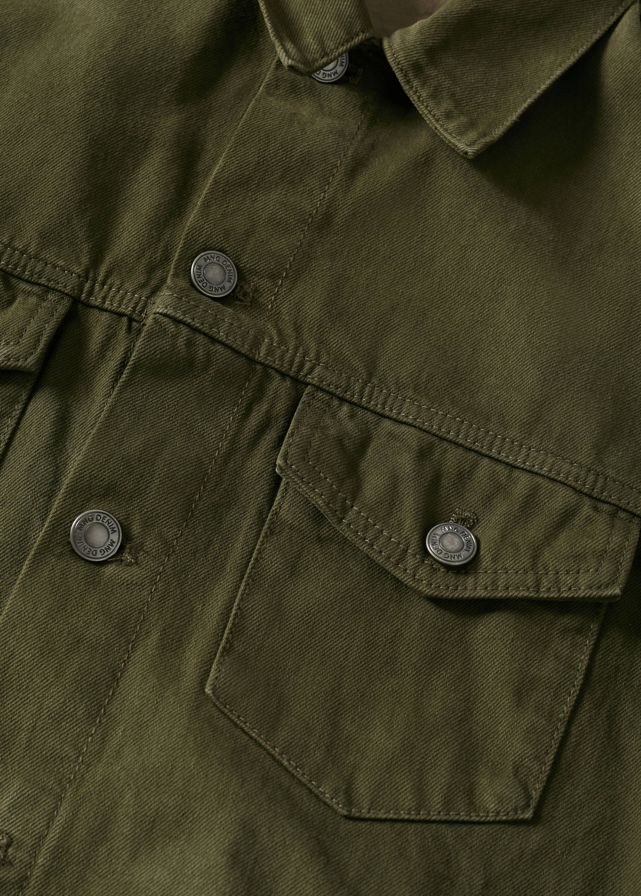 Blouson jean poches - Détail de l'article 7