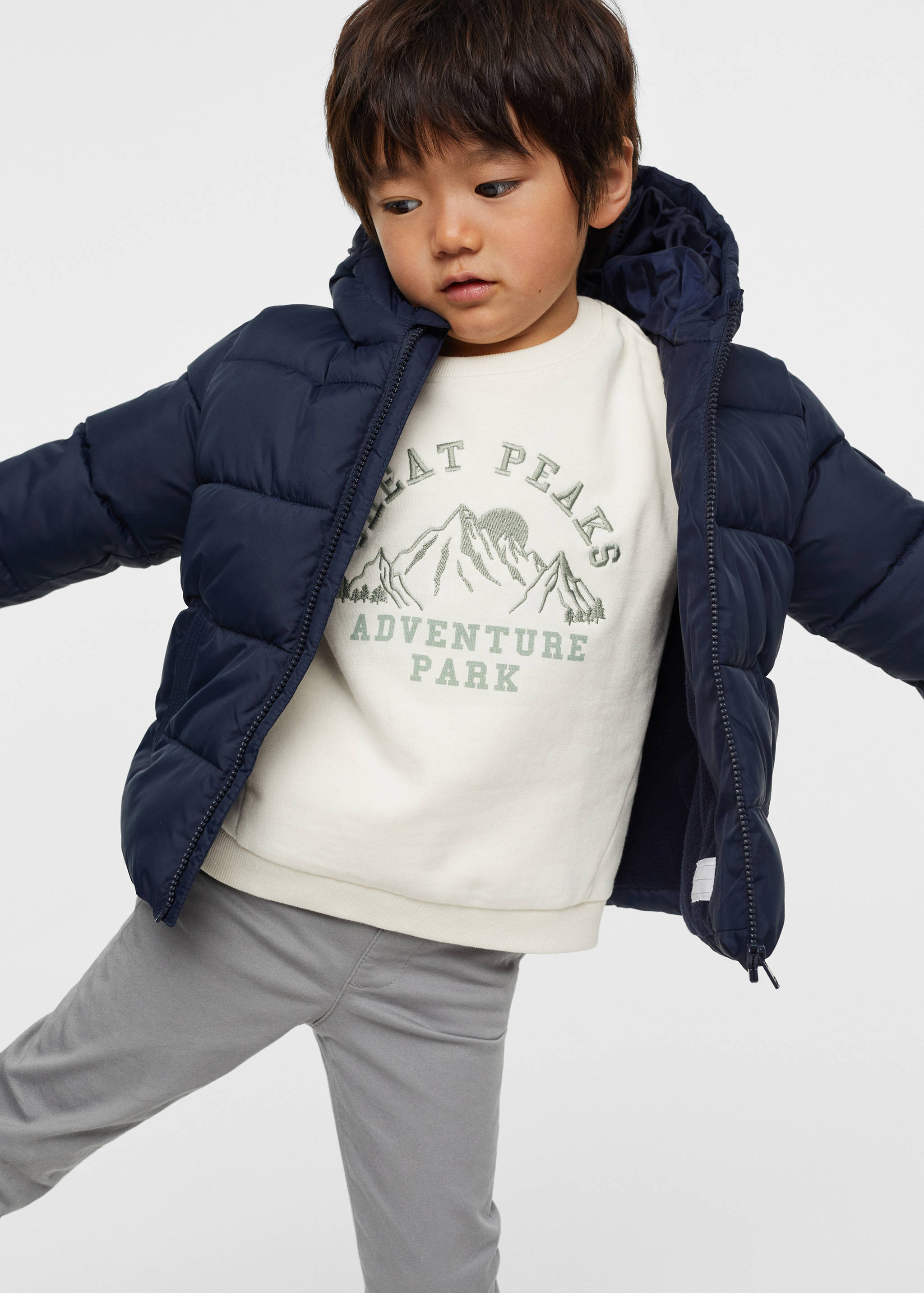 Stepp-Anorak mit Kapuze - Detail des Artikels 2