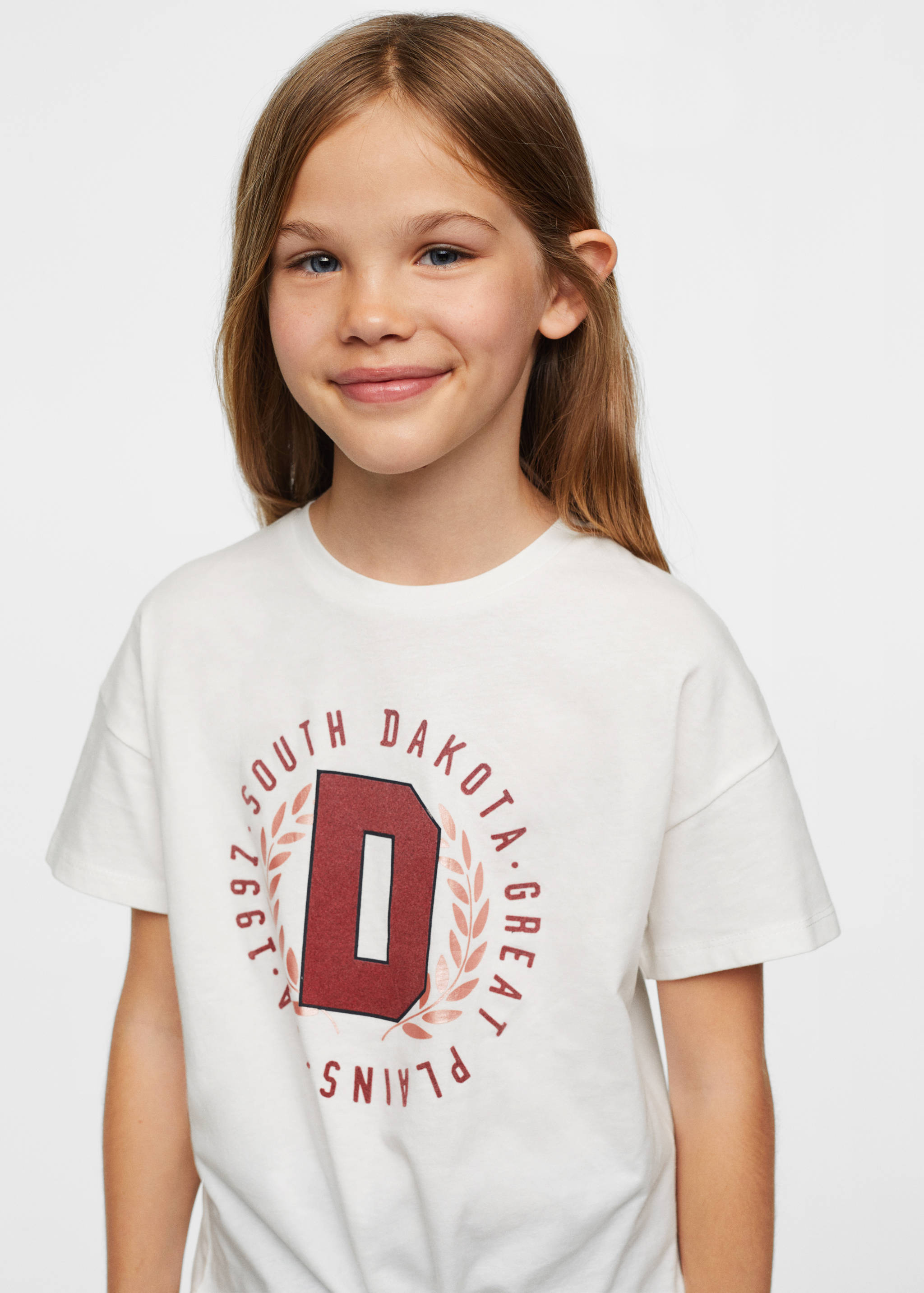 Mönstrad t-shirt med knyt - Detaljer om artikeln 2