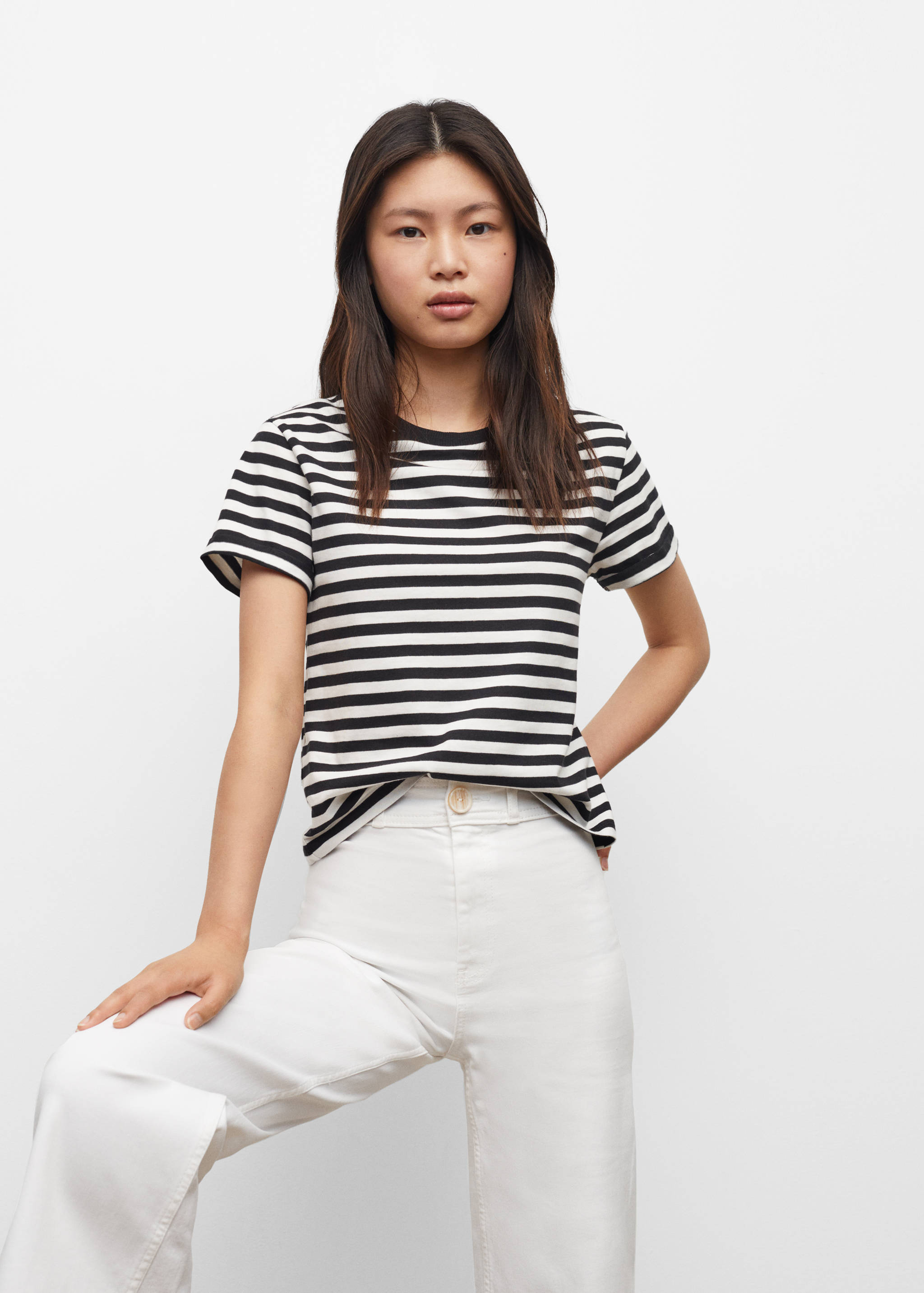 Camiseta algodón rayas - Detalle del artículo 1