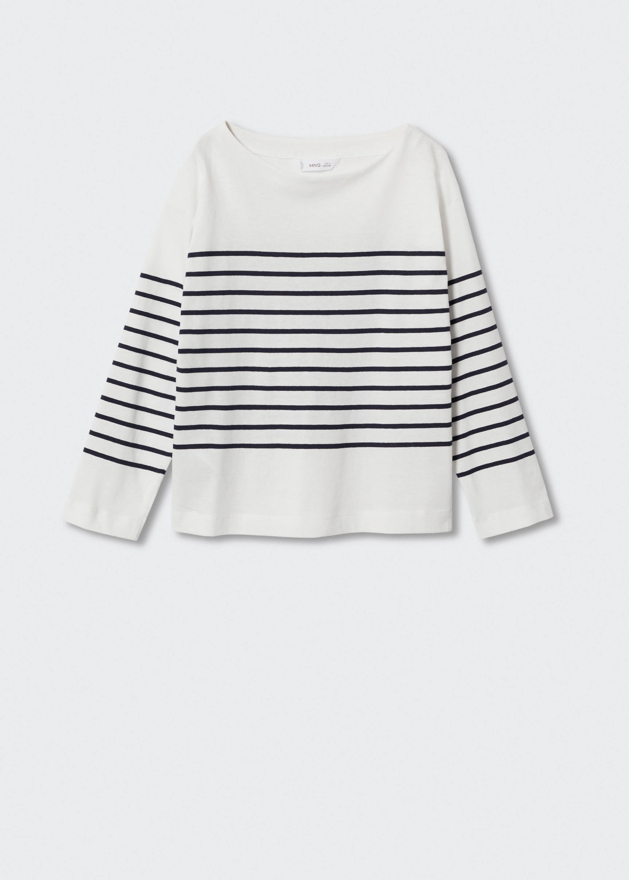 Striped long sleeves t-shirt - Article without model