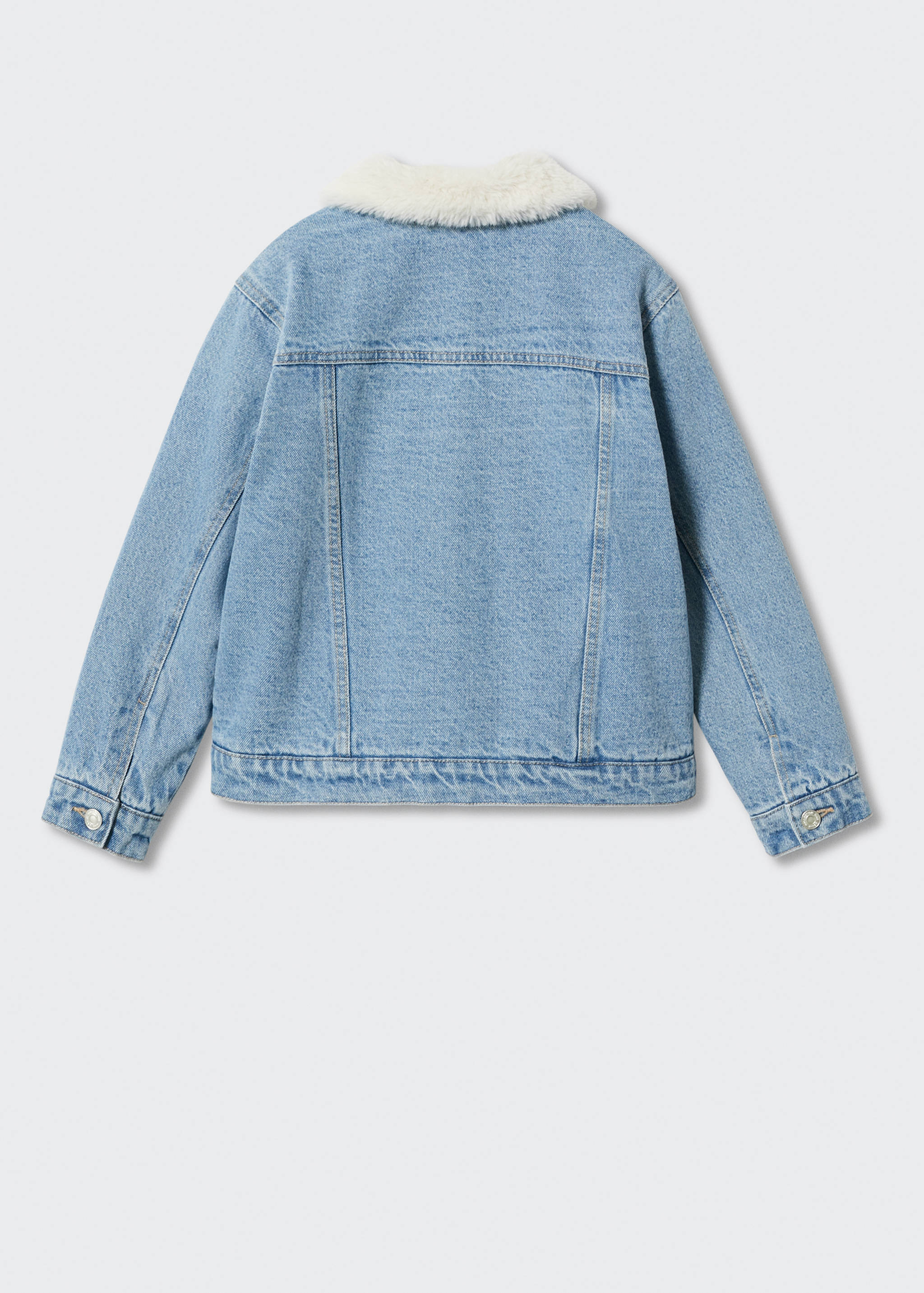 Blouson doublé imitation mouton - Verso de l’article