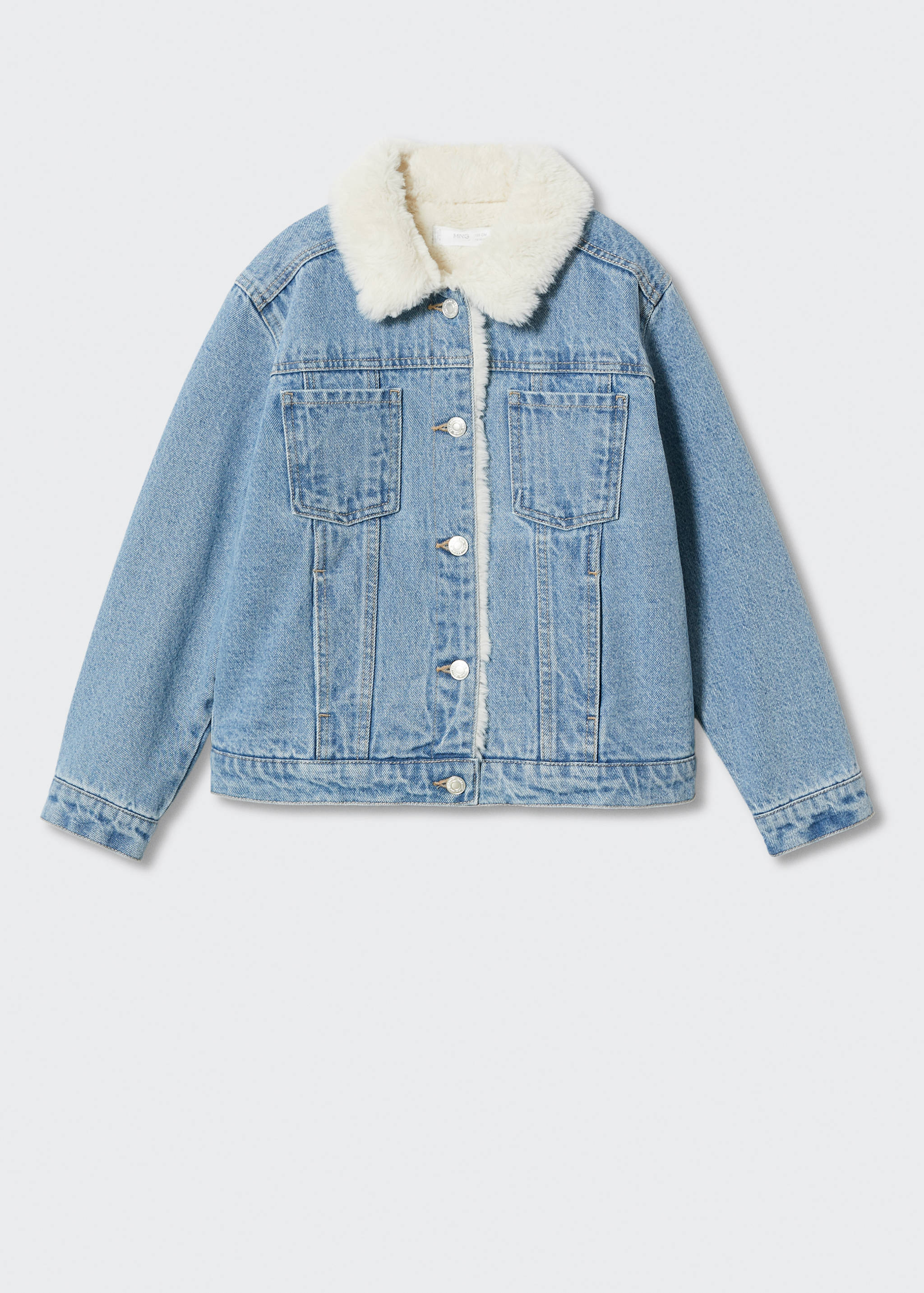 Blouson doublé imitation mouton - Article sans modèle