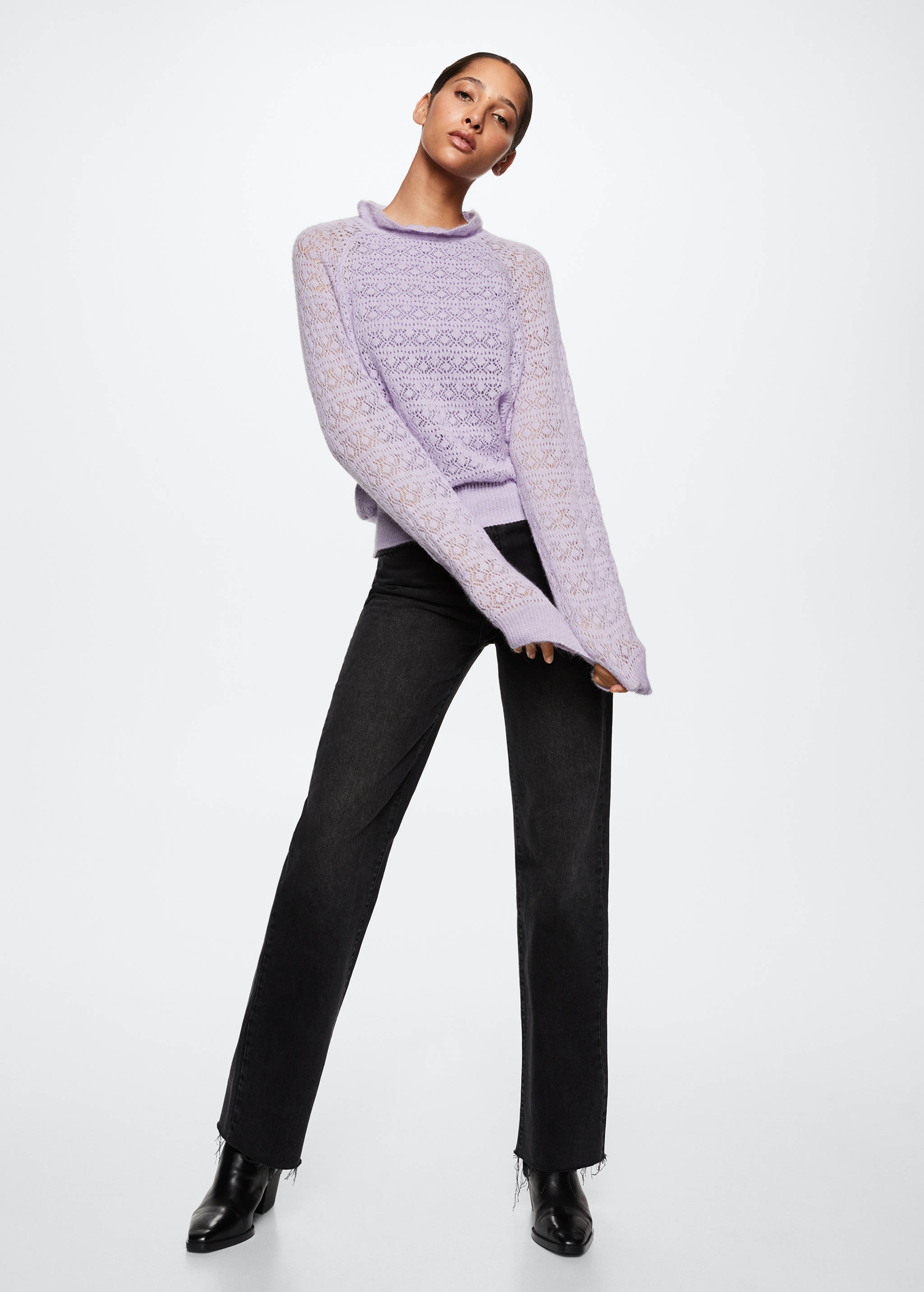 Ajour trui - Overzichtstekening