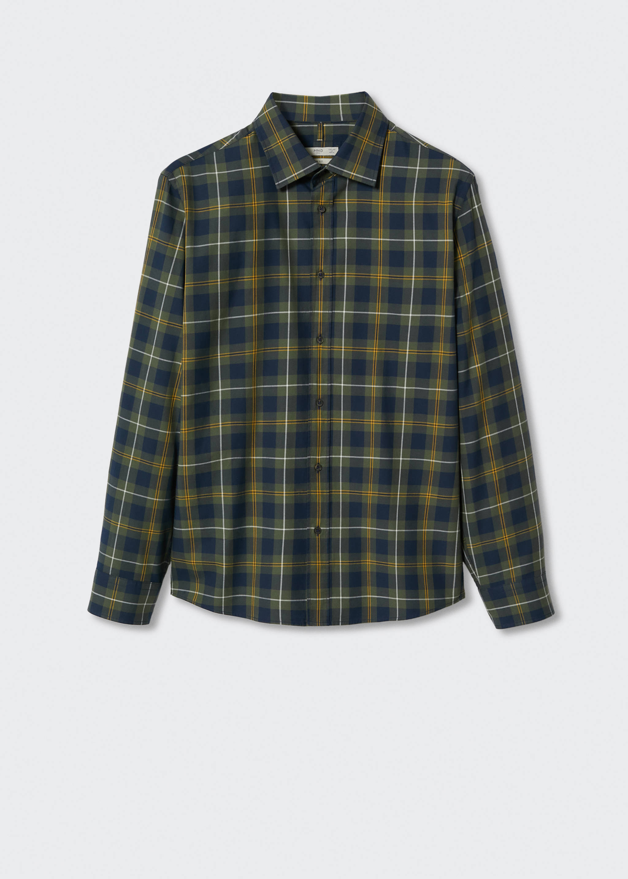 Kariertes Baumwollhemd - Artikel ohne Model