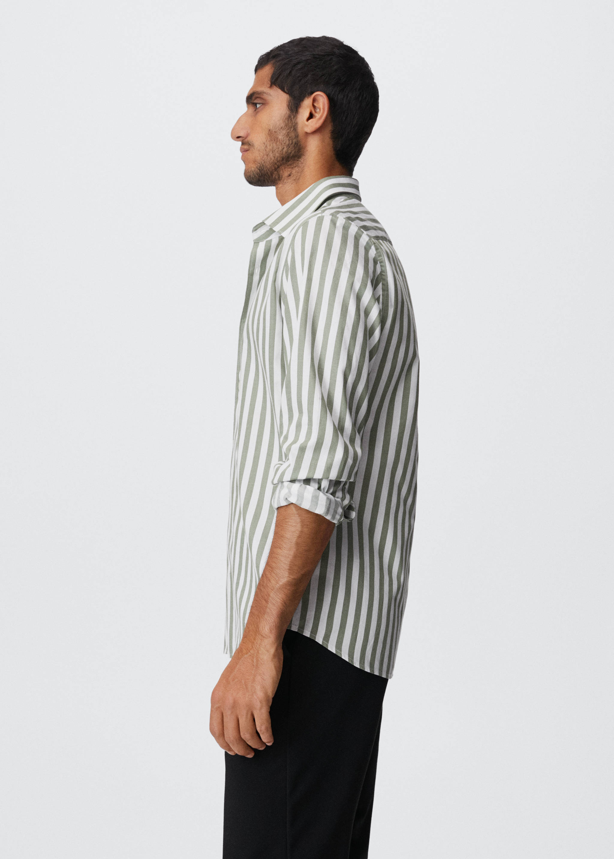 Camisa vestir algodón rayas - Detalle del artículo 2