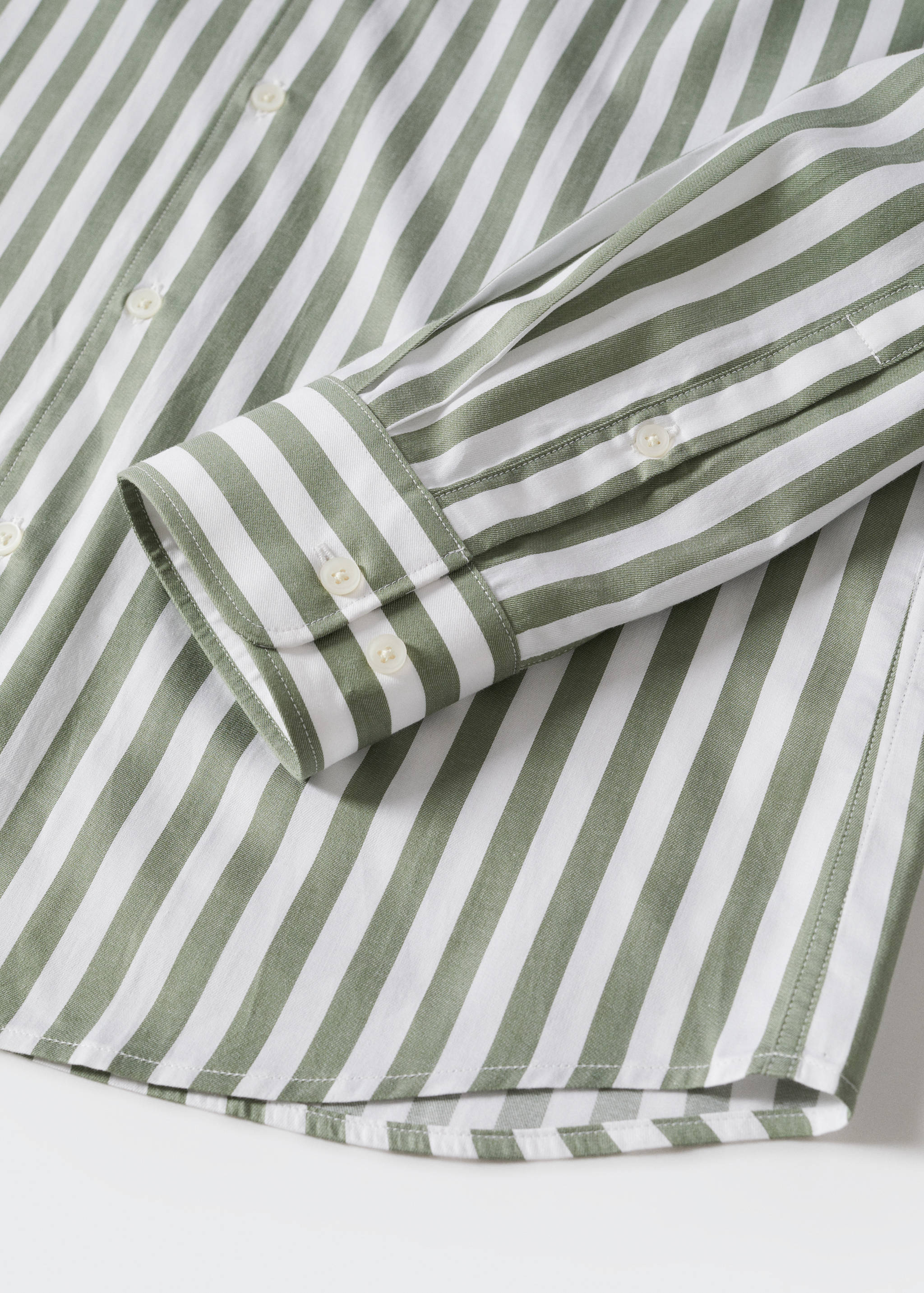 Camisa vestir algodón rayas - Detalle del artículo 8