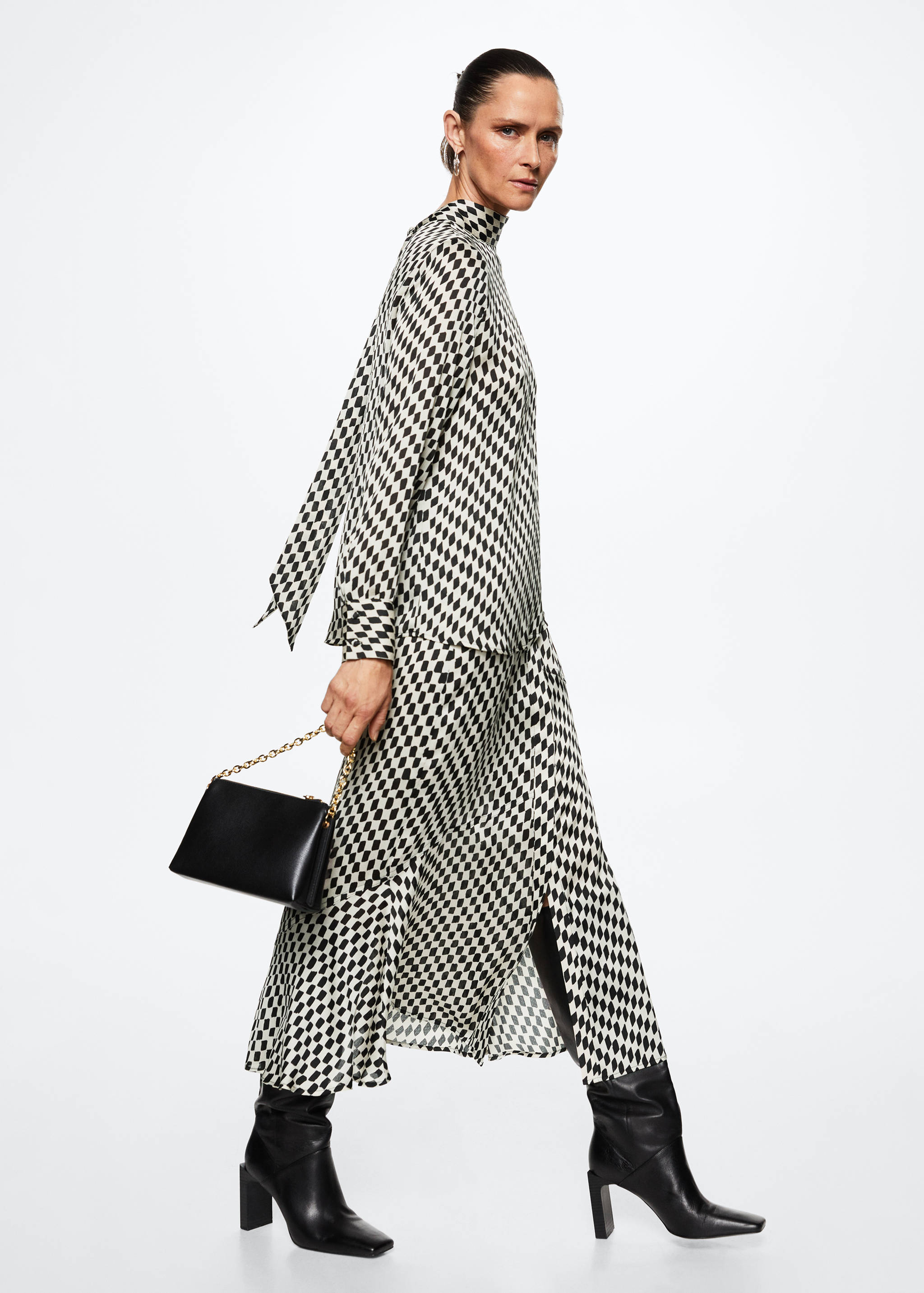 Bow check shirt - General plane