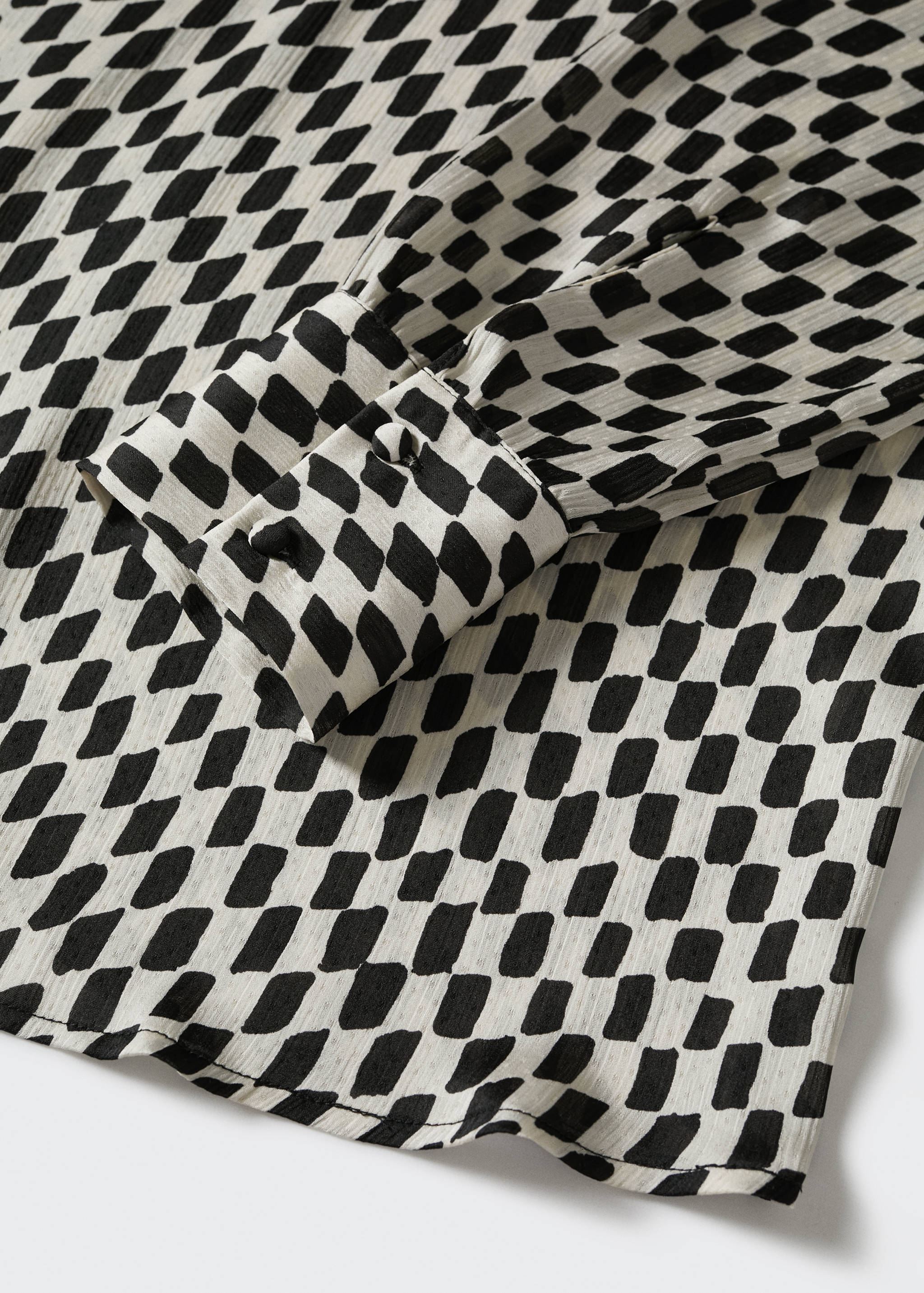 Bow check shirt - Details of the article 8