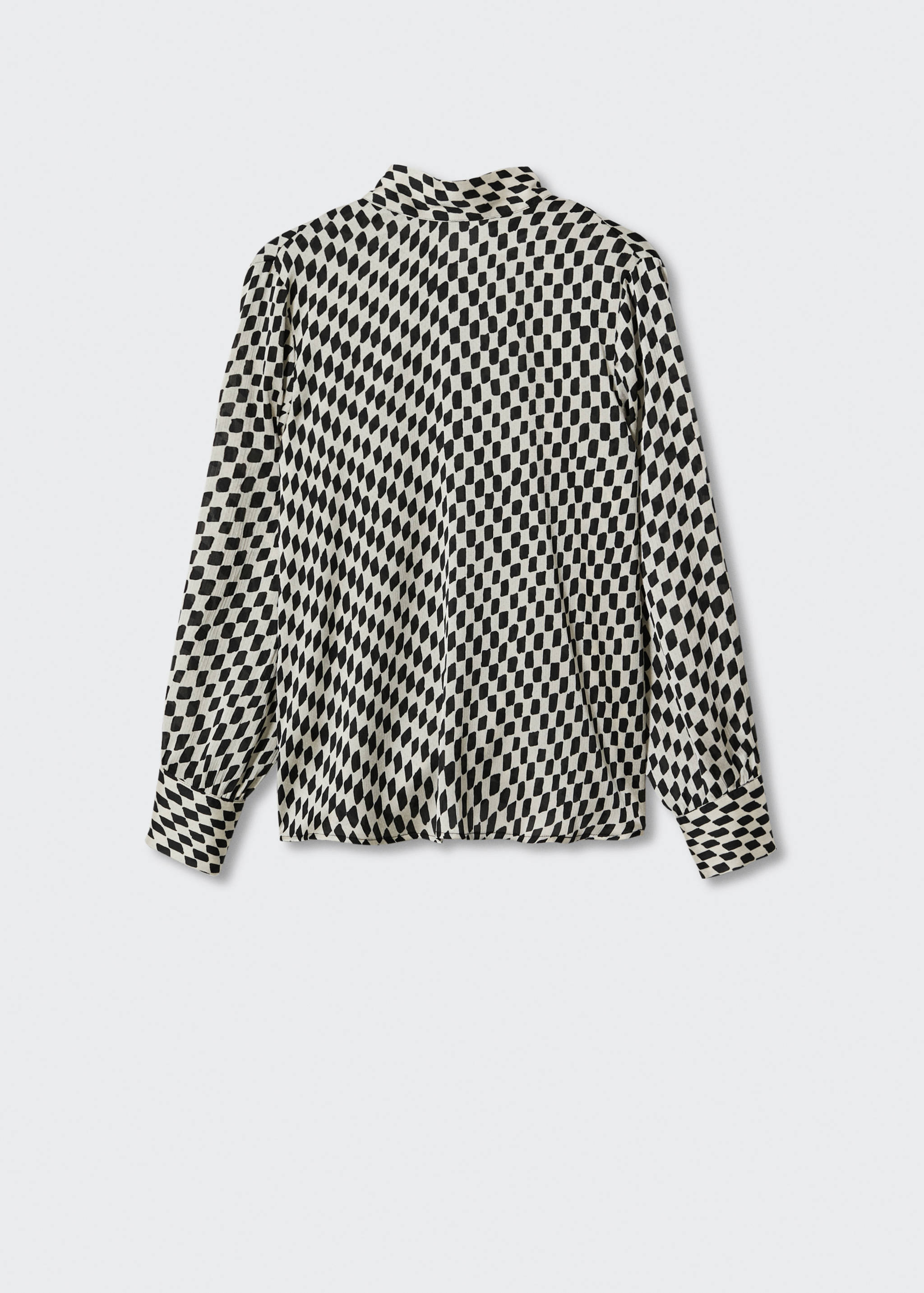 Bow check shirt - Article without model