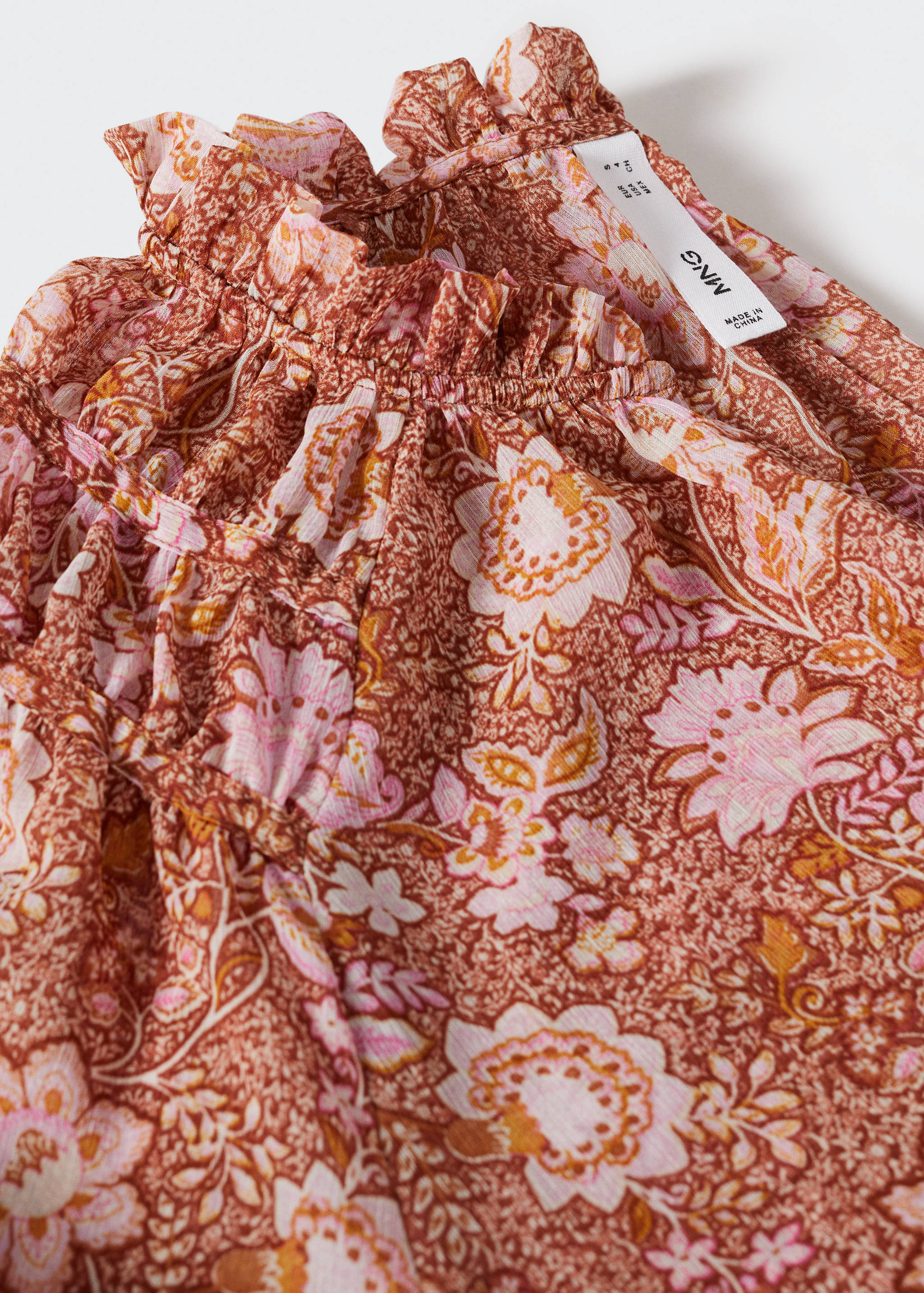 Floral print blouse - Details of the article 8