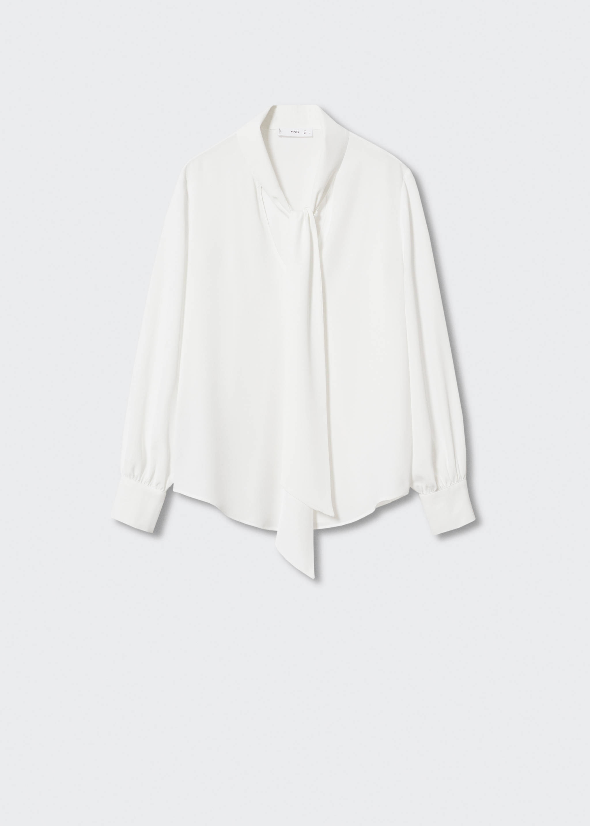 Splývavá blůza s vázačkou - Zboží bez modelu