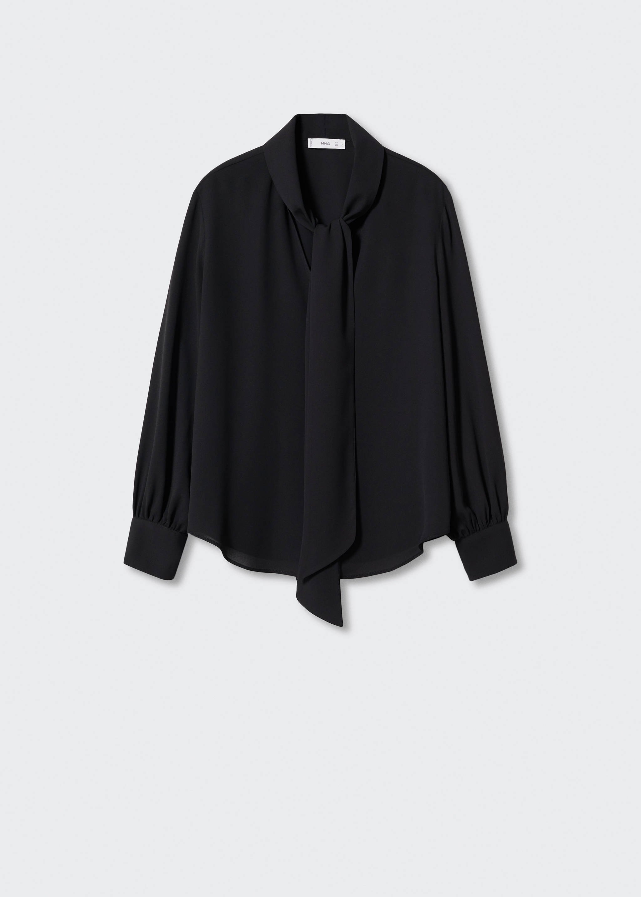 Splývavá blůza s vázačkou - Zboží bez modelu