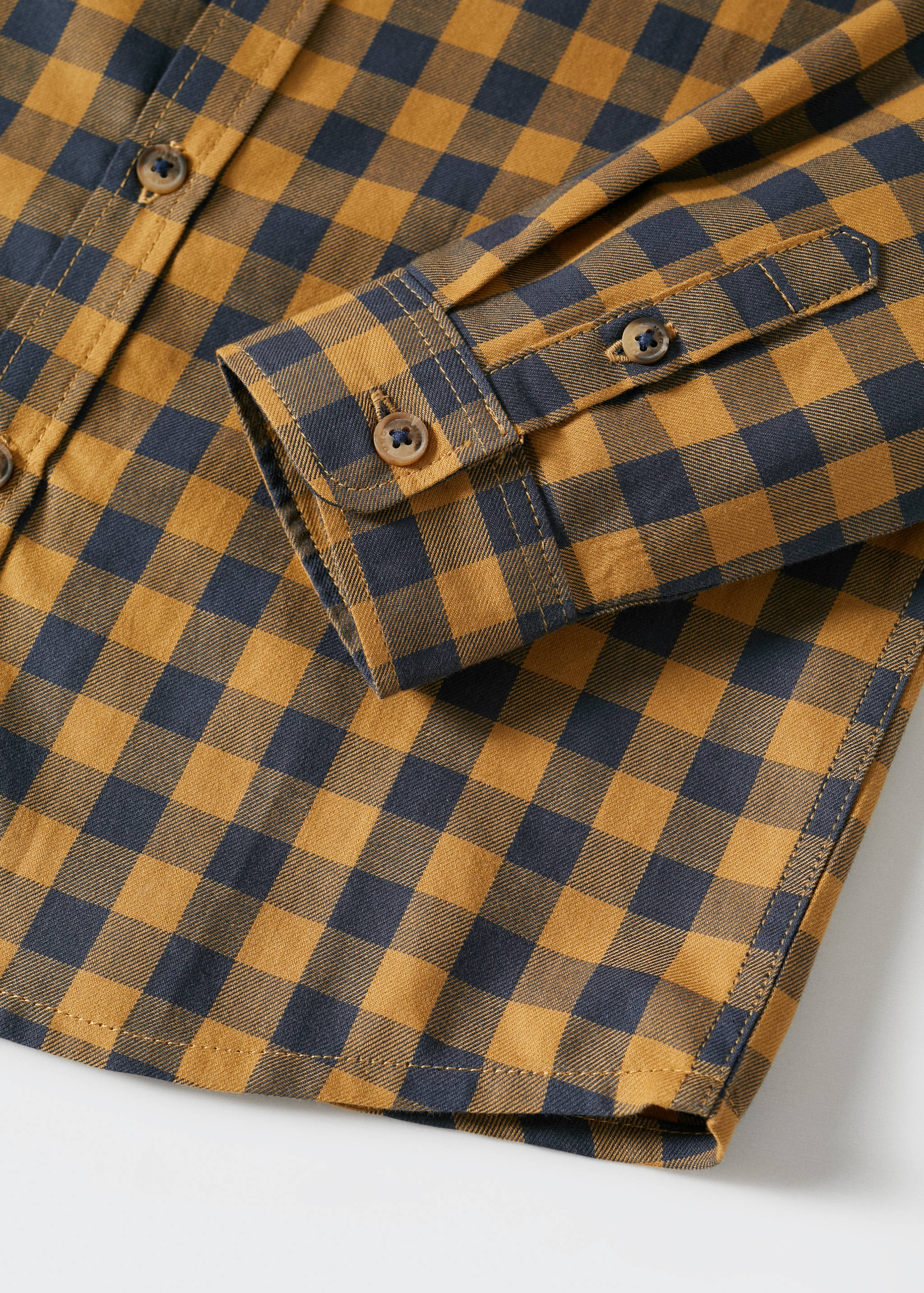 Chemise à carreaux en coton - Détail de l'article 8