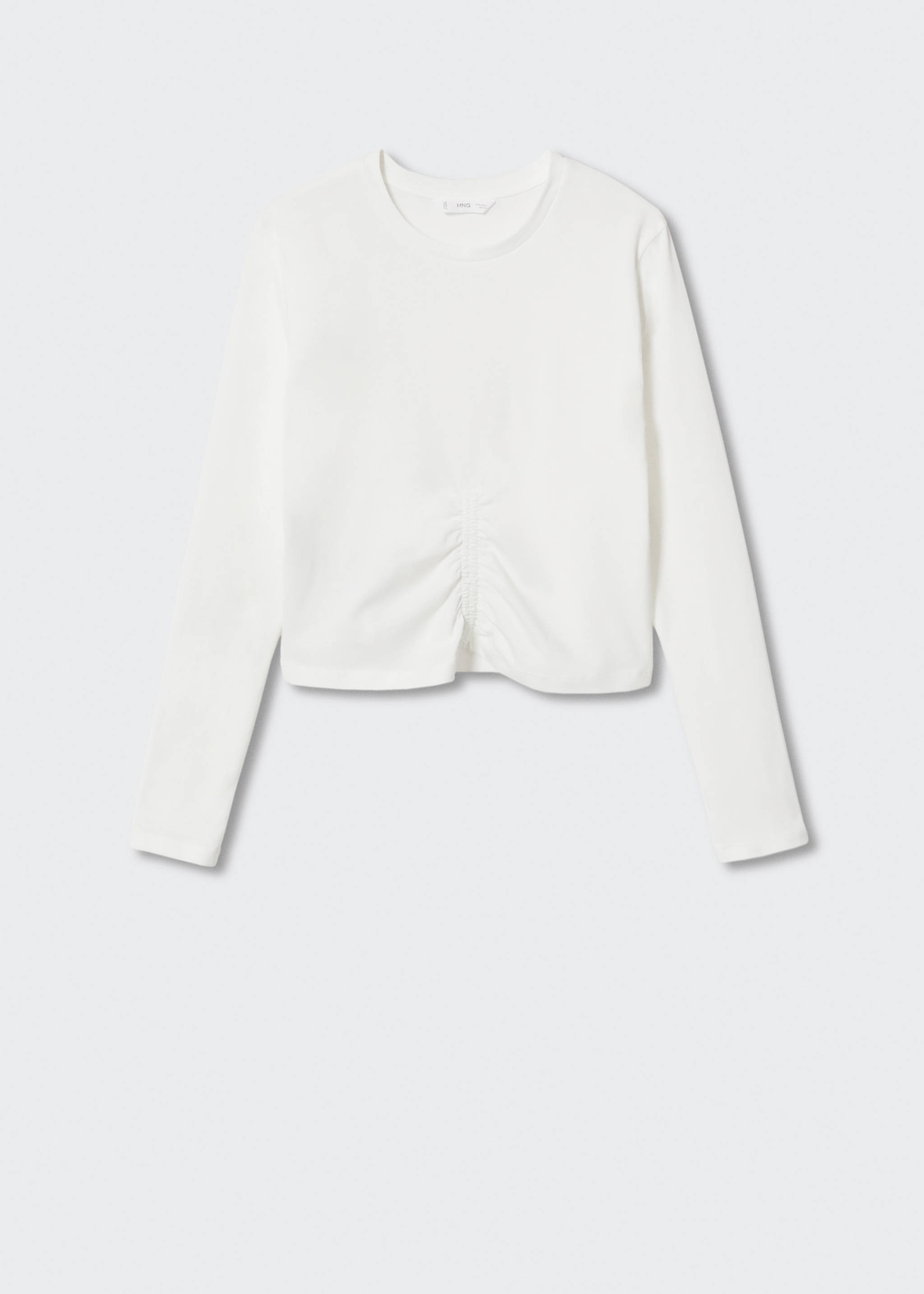 Ruched detail T-shirt - Article without model