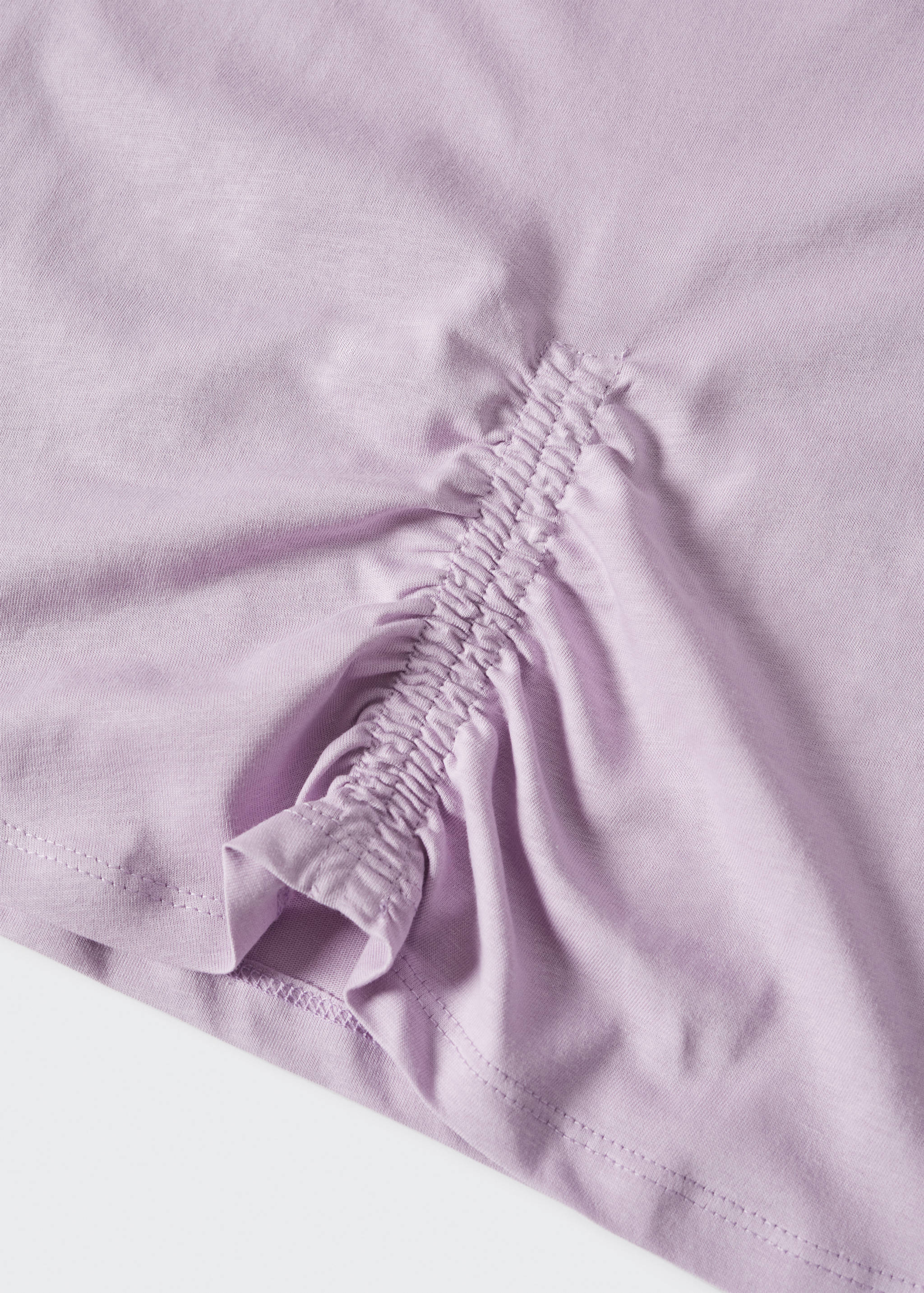 Ruched detail T-shirt - Details of the article 8
