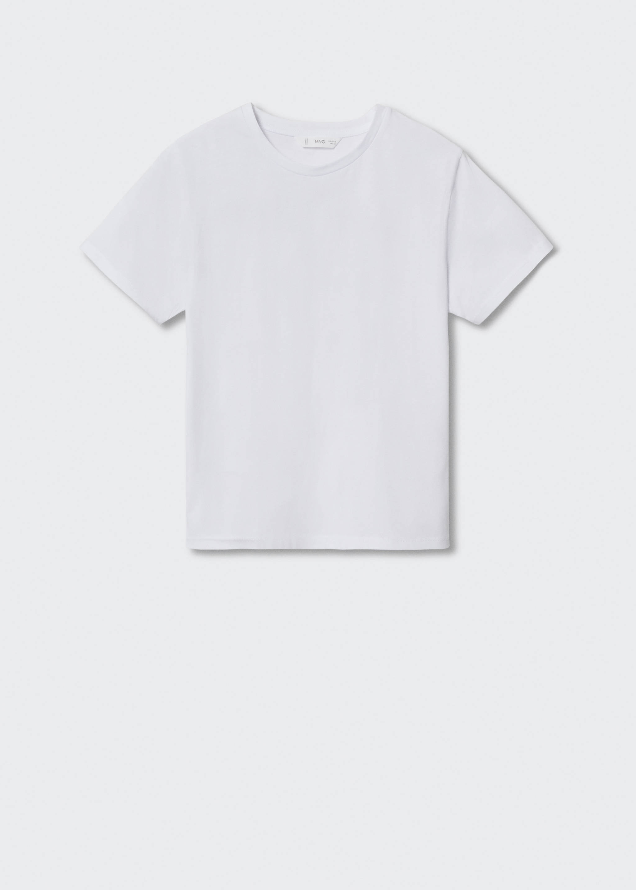 Embroidered cotton T-shirt - Article without model