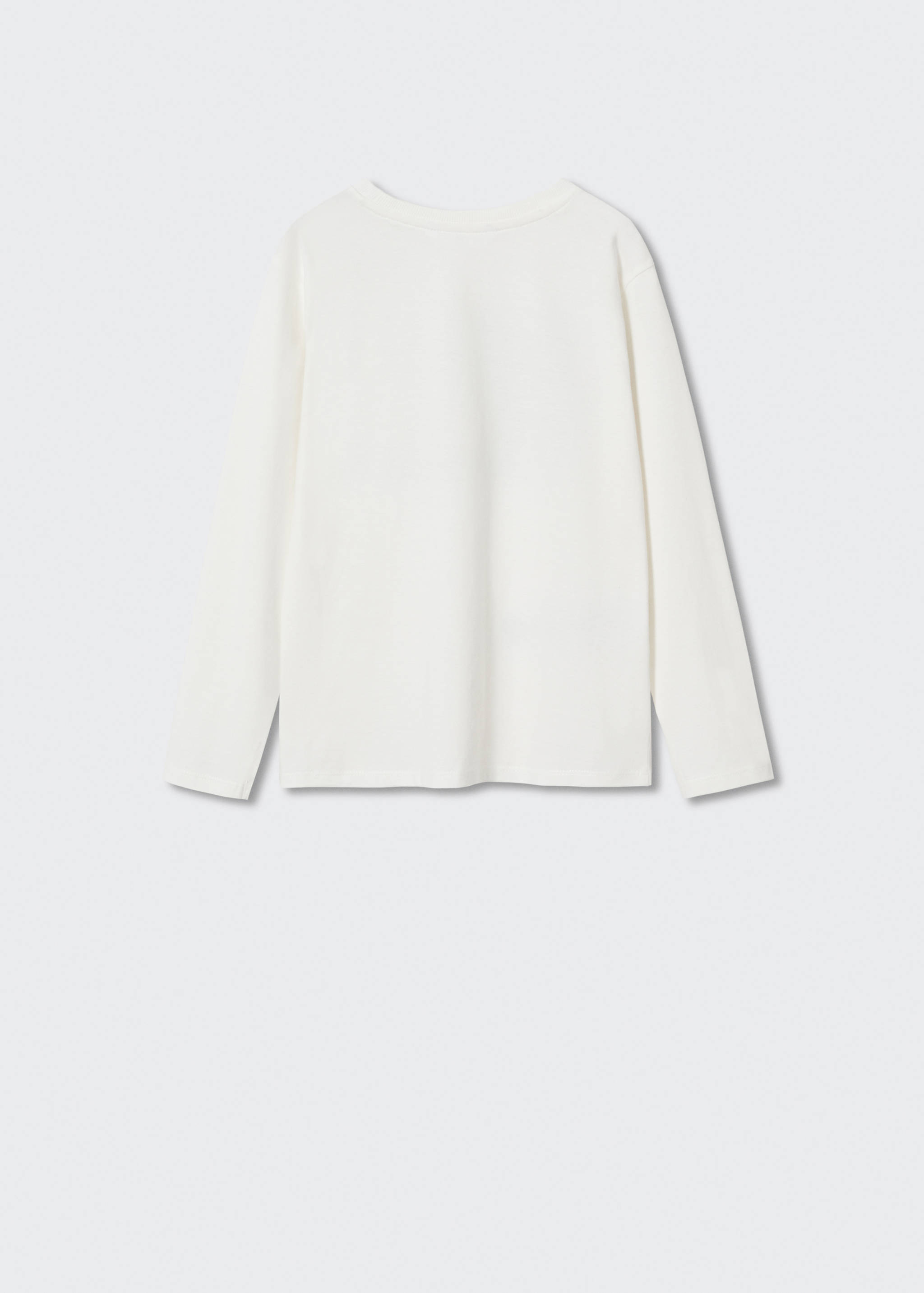 Printed long sleeve t-shirt - Reverse of the article