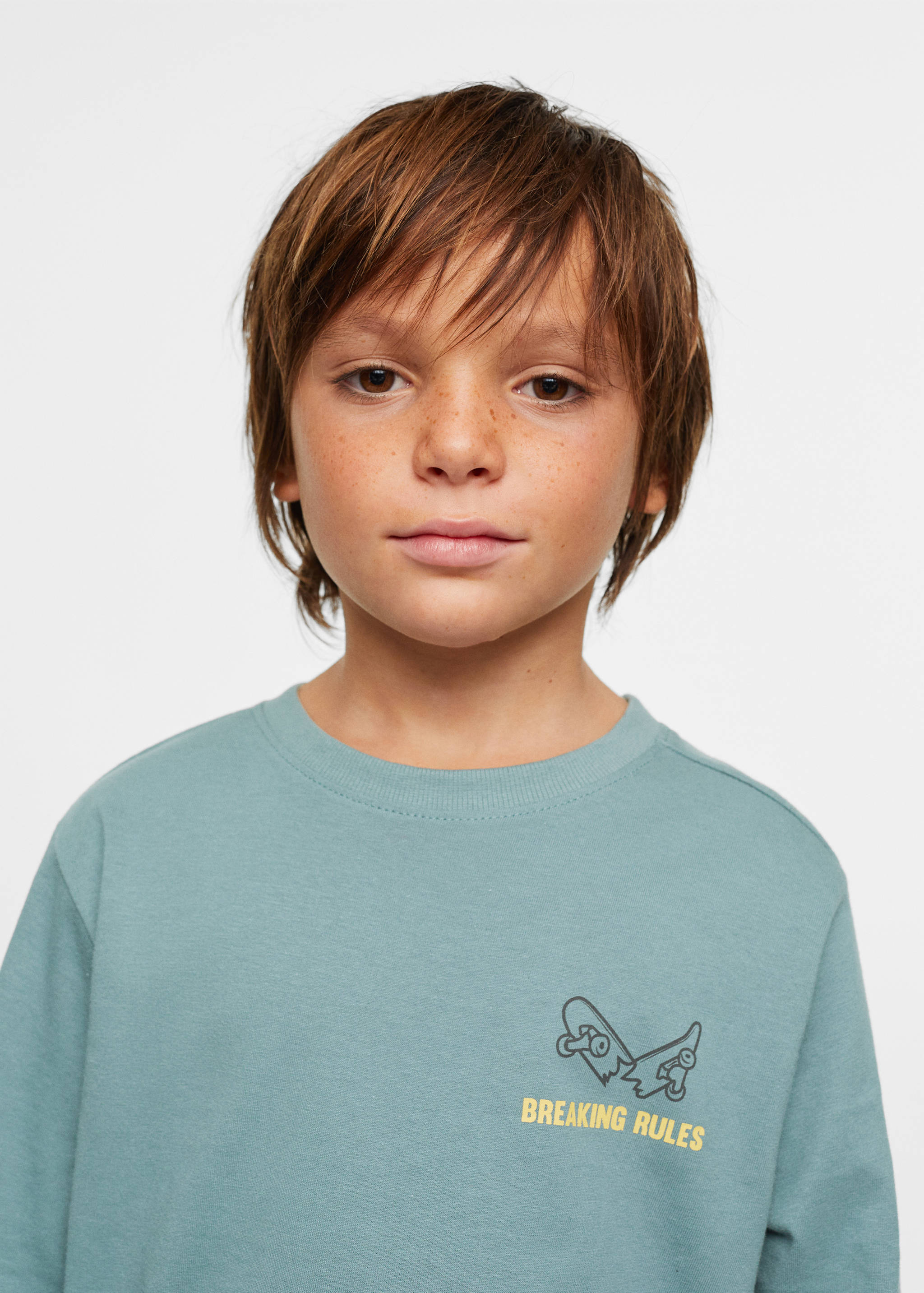 Printed long sleeve t-shirt - Details of the article 4