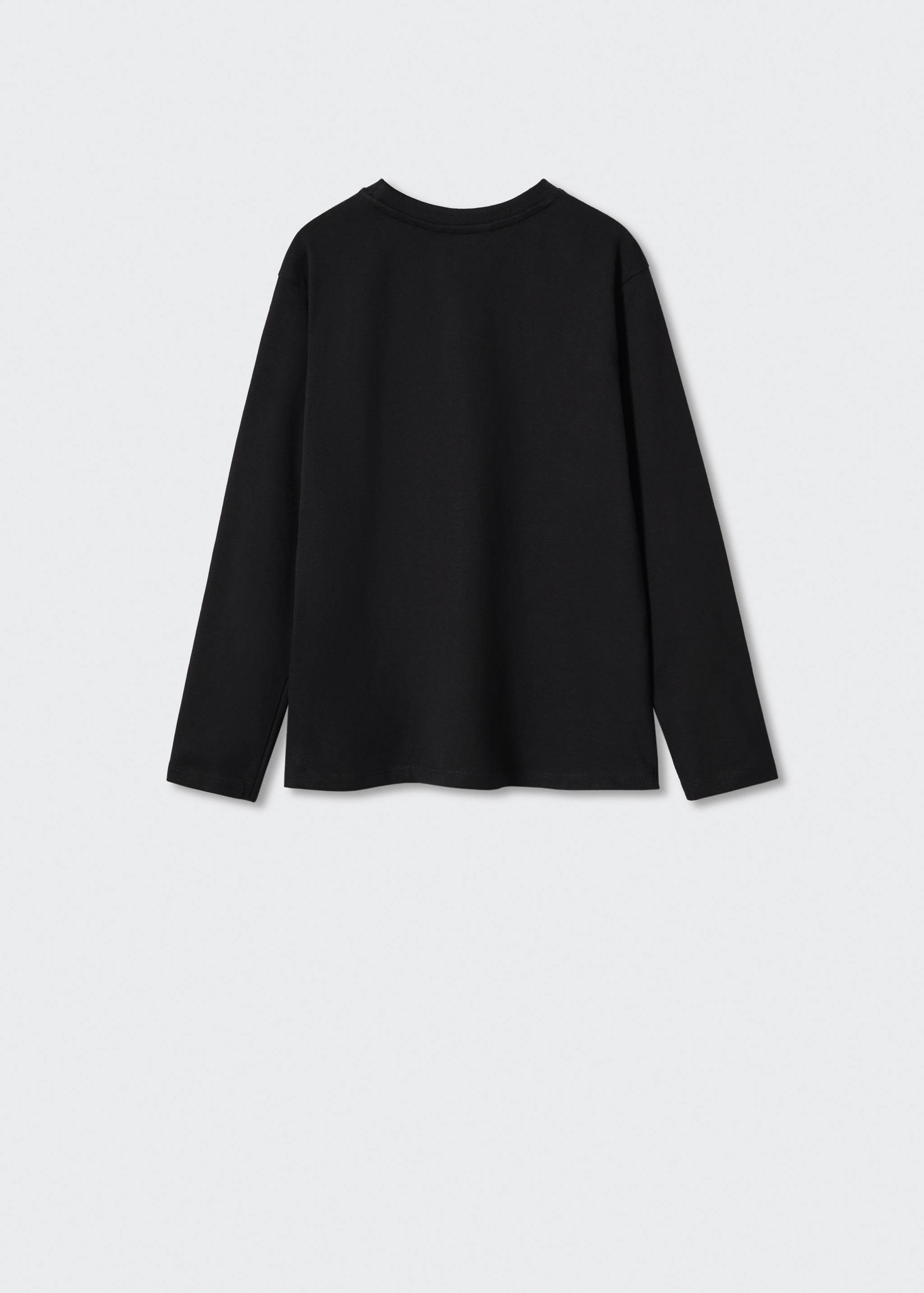 Printed long sleeve t-shirt - Reverse of the article