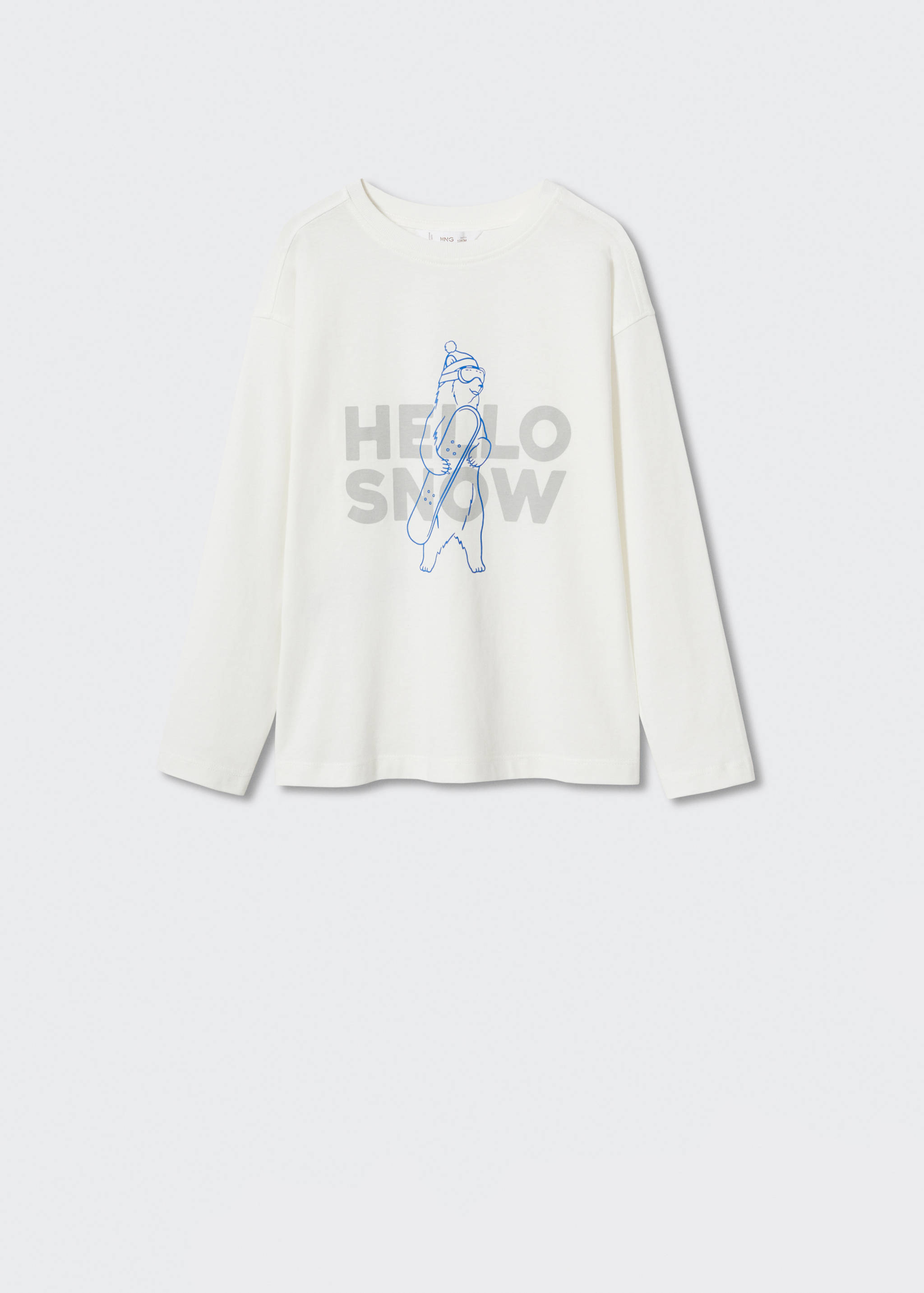 Printed long sleeve t-shirt - Article without model