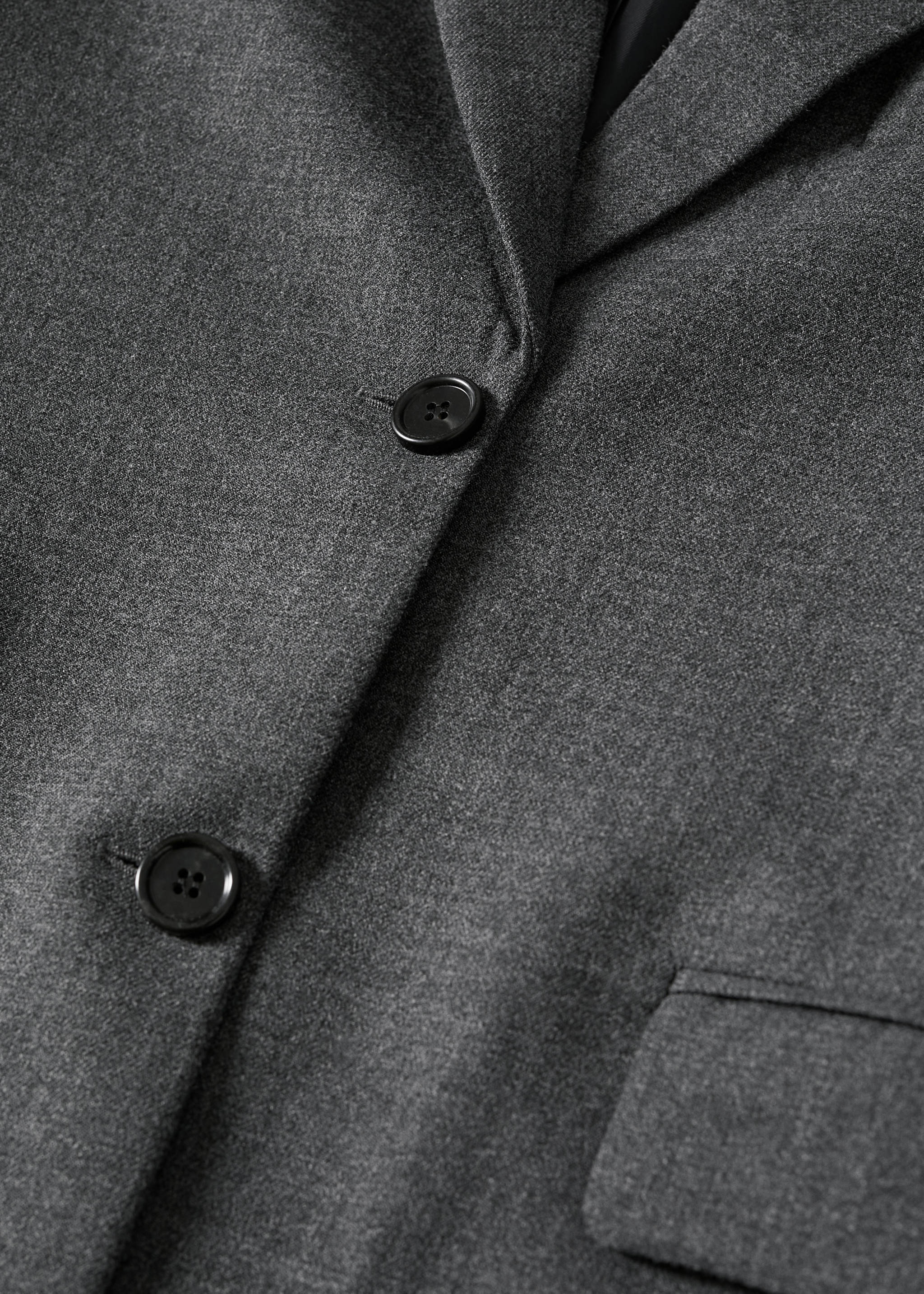 Veste costume laine structurée - Détail de l'article 8