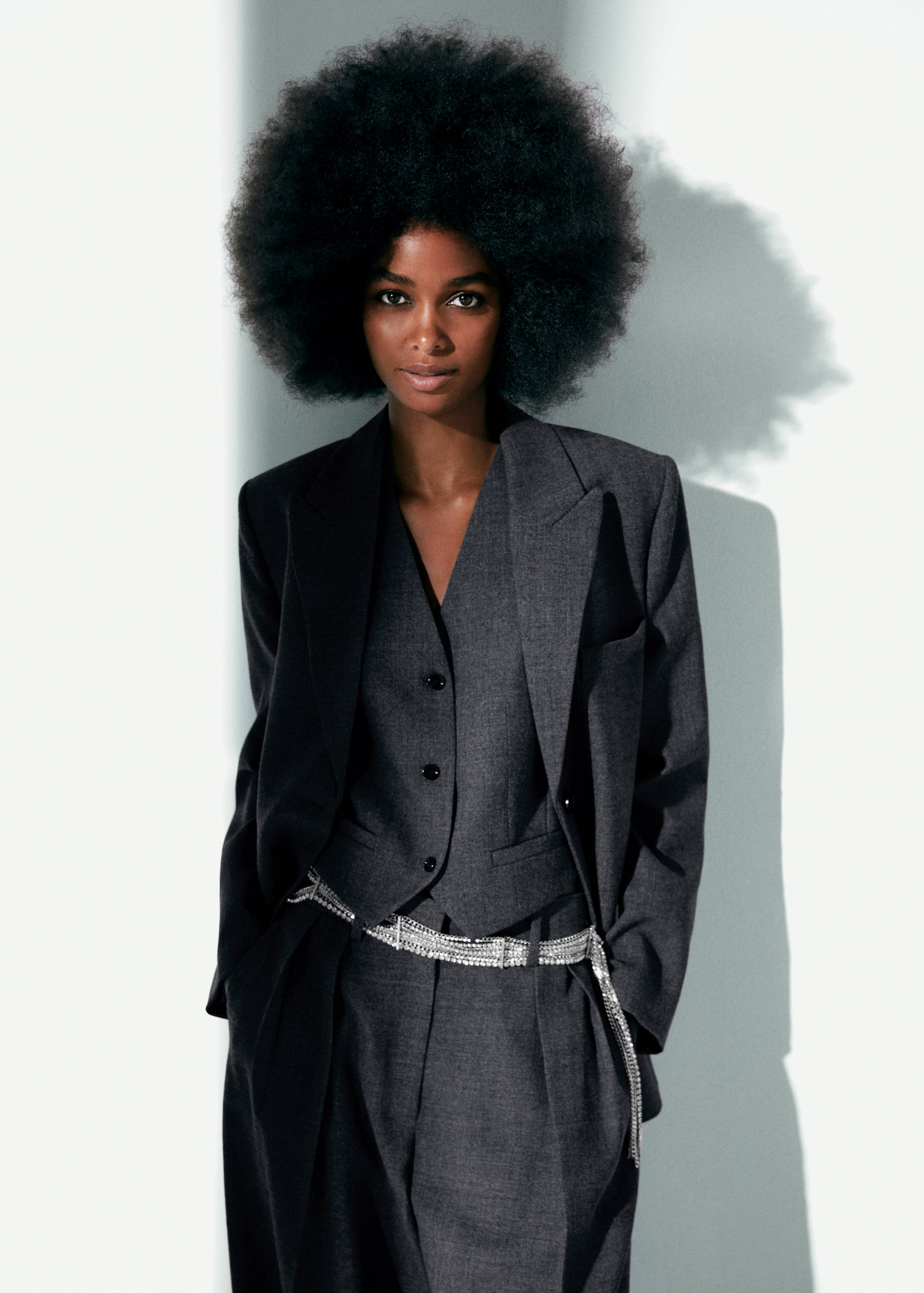 Veste costume laine structurée - Détail de l'article 9