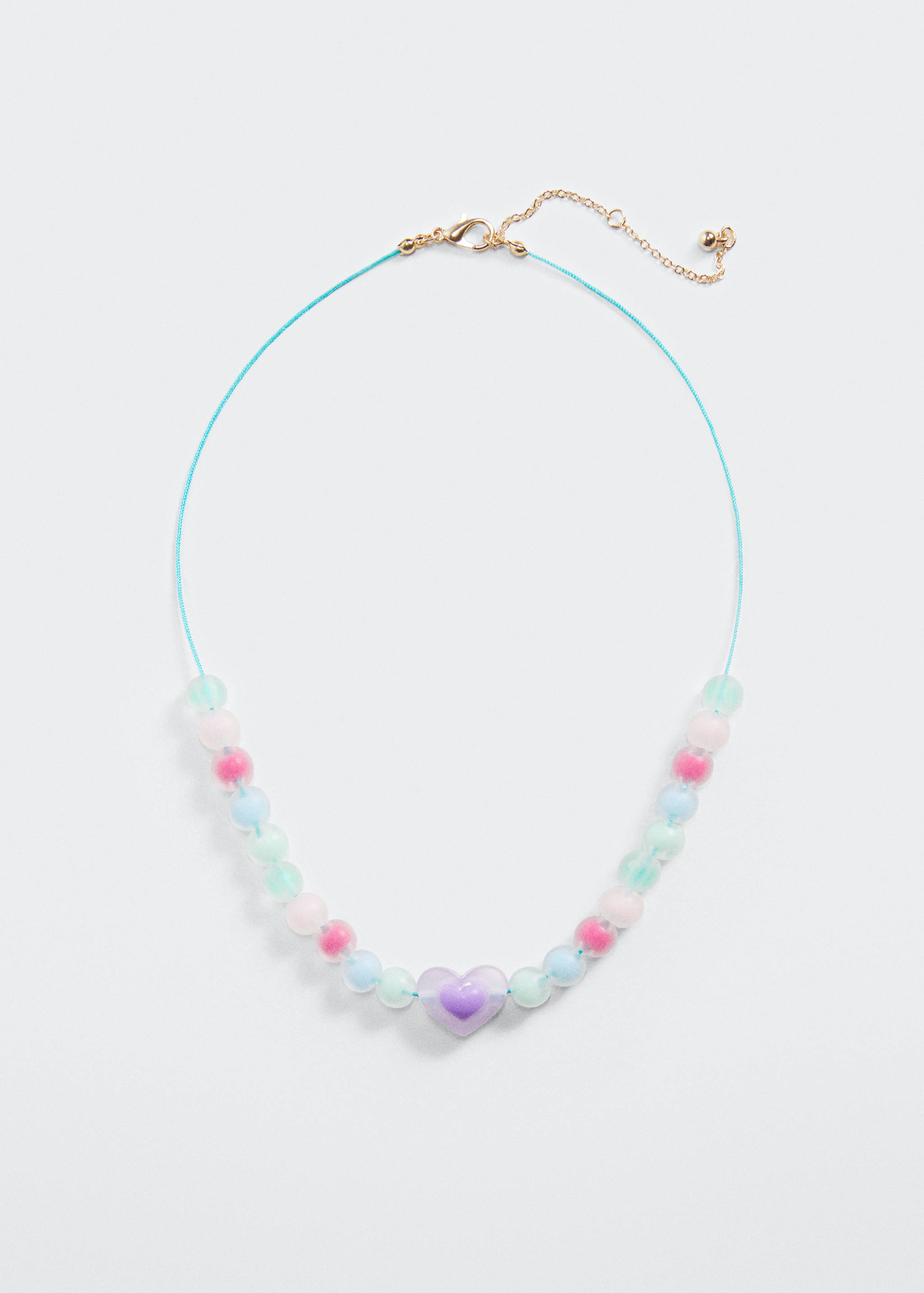 Beaded cord necklace - Article without model