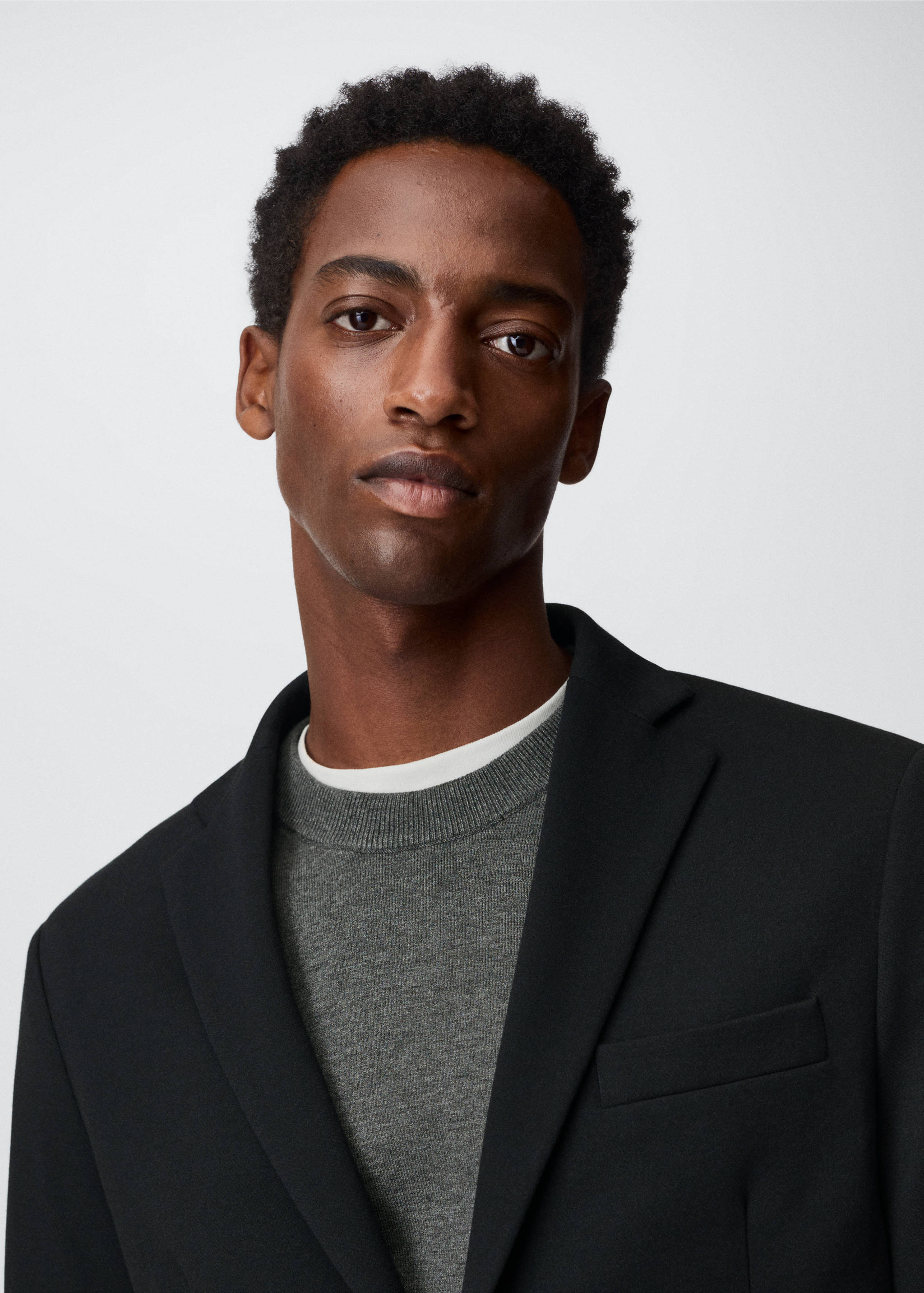 Blazer cotó estructurat - Detall de l'article 1