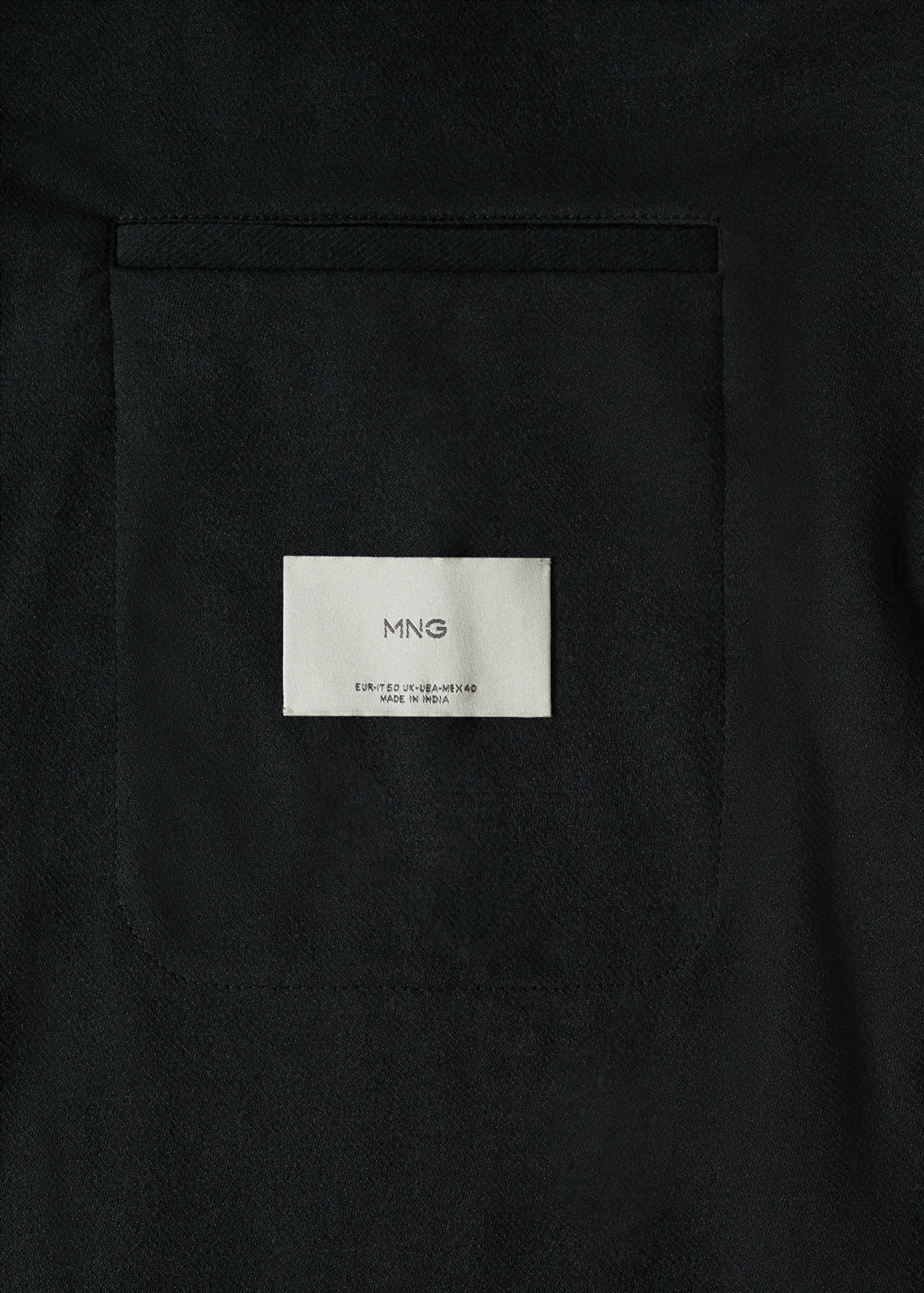 Blazer cotó estructurat - Detall de l'article 8