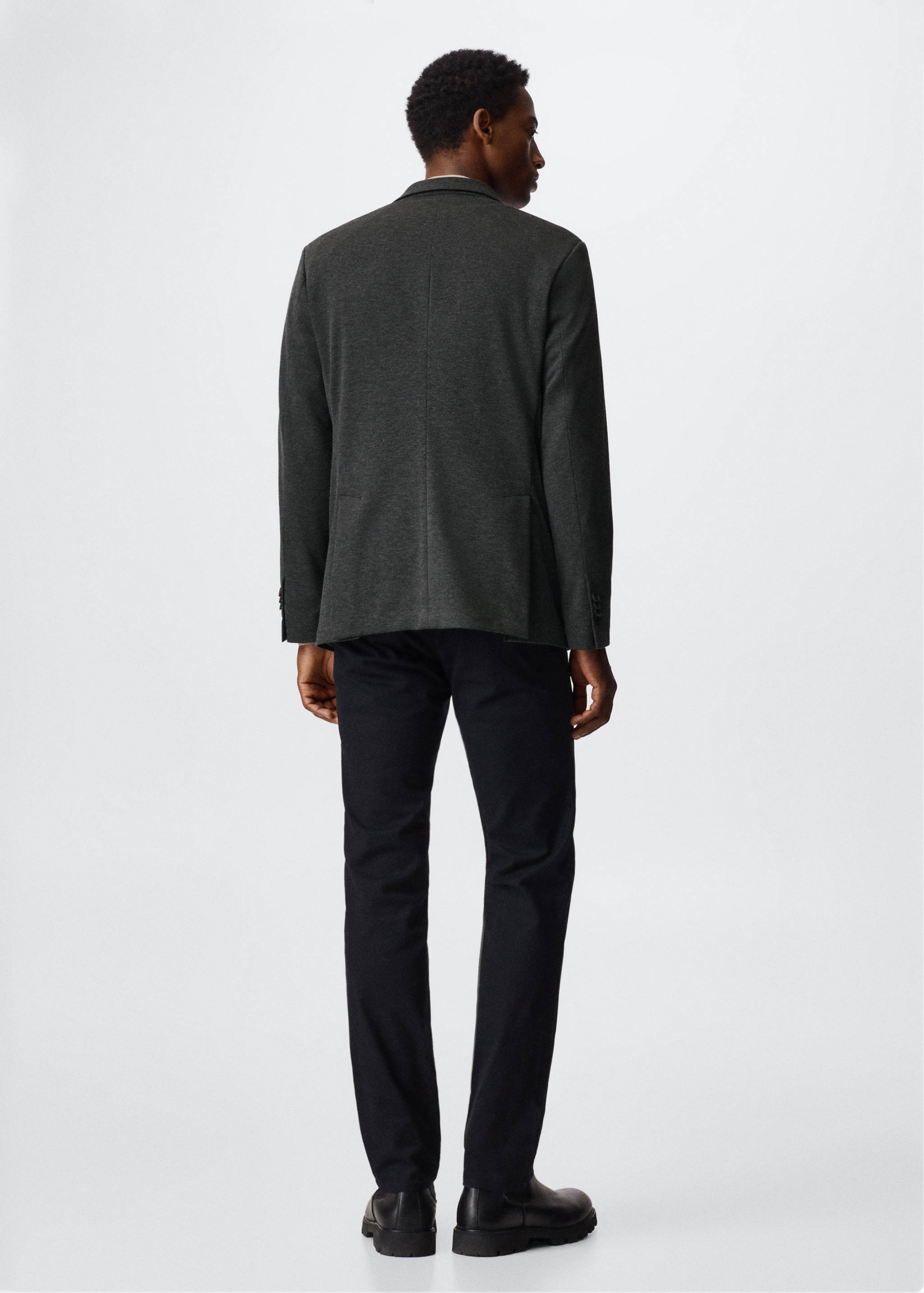 Strukturované bavlněné sáčko - Zadní strana zboží