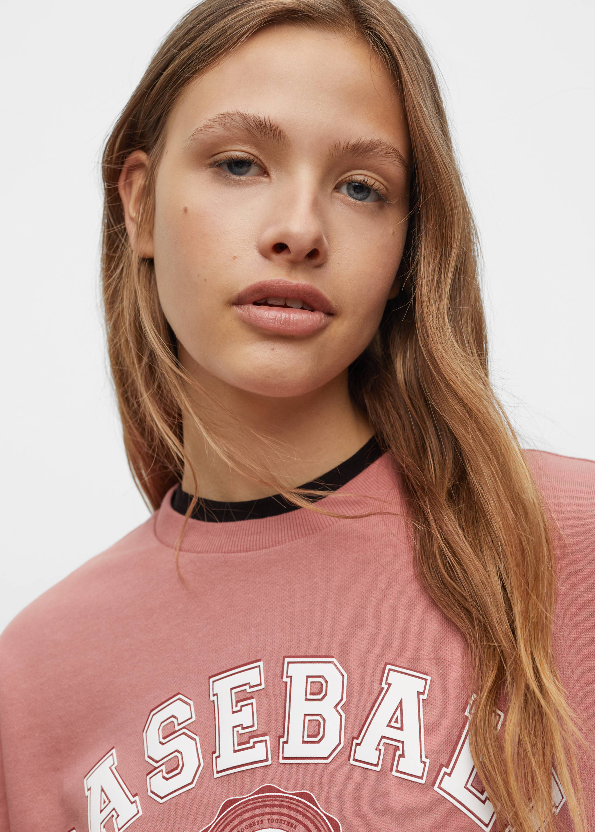 Gemustertes Baumwoll-Sweatshirt - Detail des Artikels 1