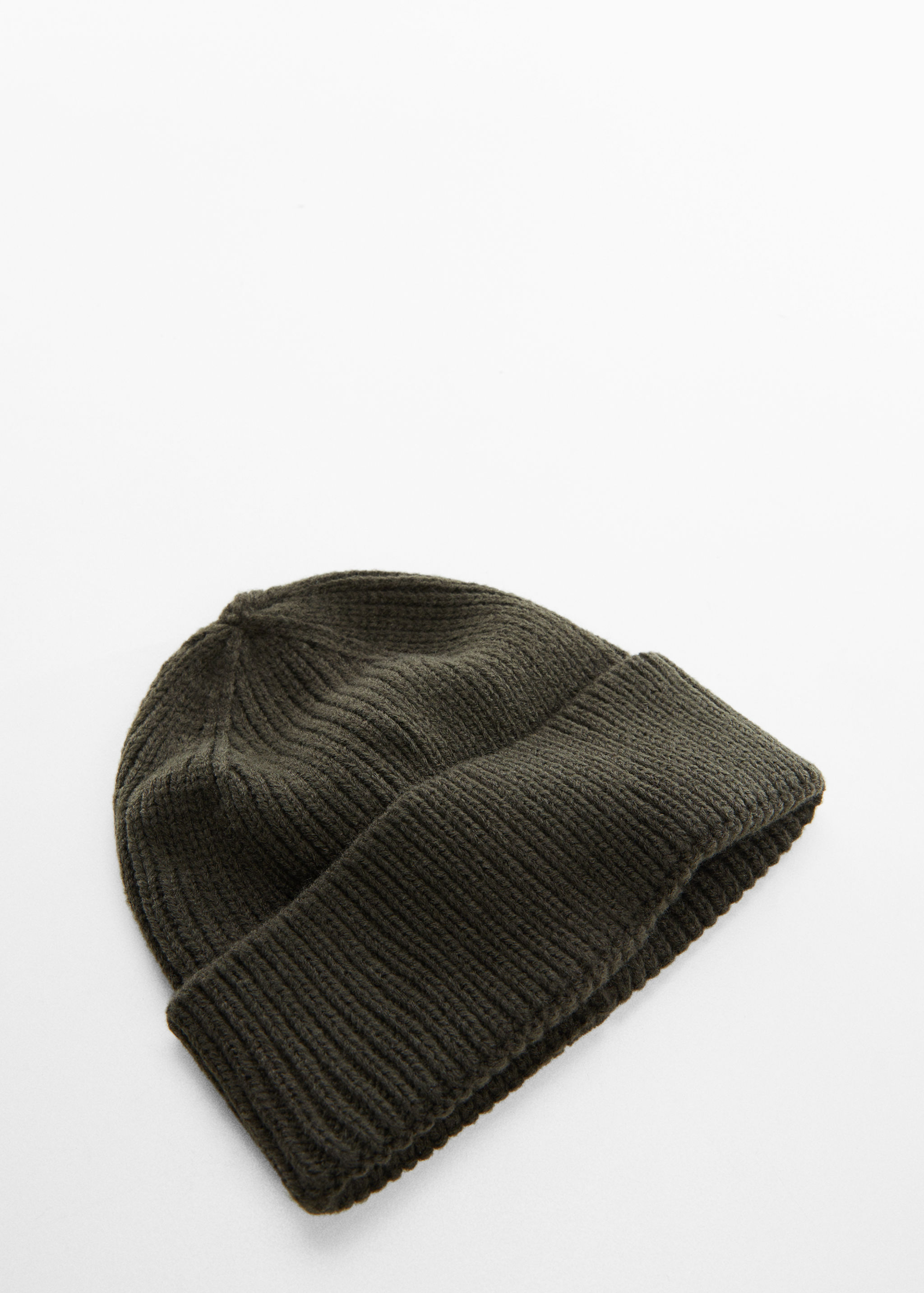 Kurze Strickmütze - Mittlere Ansicht