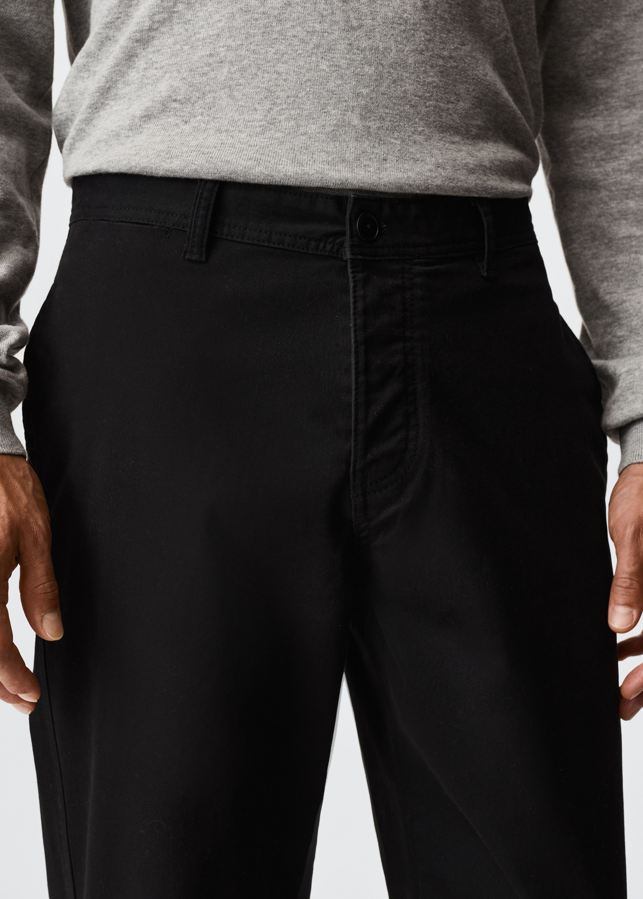 Pantalon chino straight-fit - Détail de l'article 1