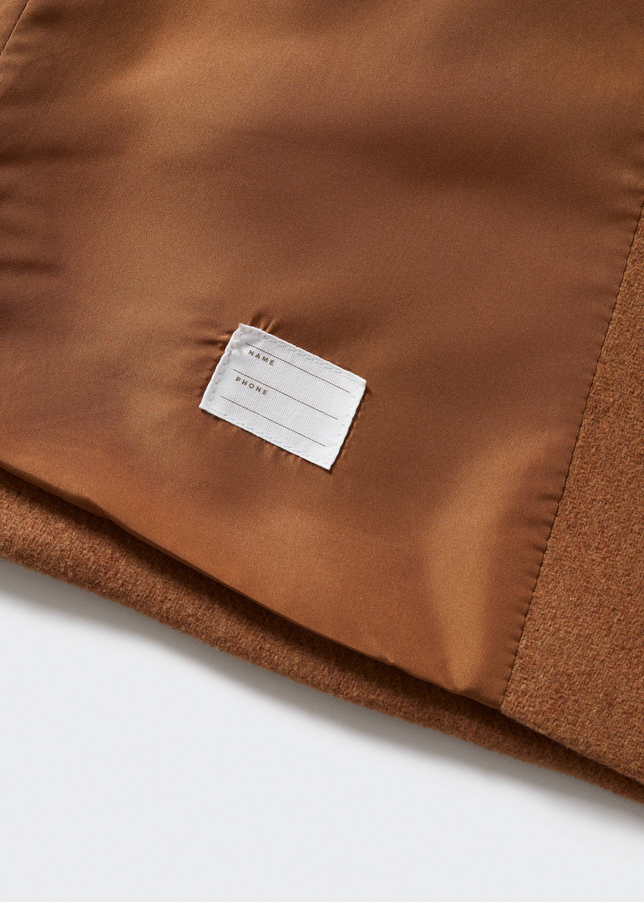 Lapelled straight-cut coat - Details of the article 8