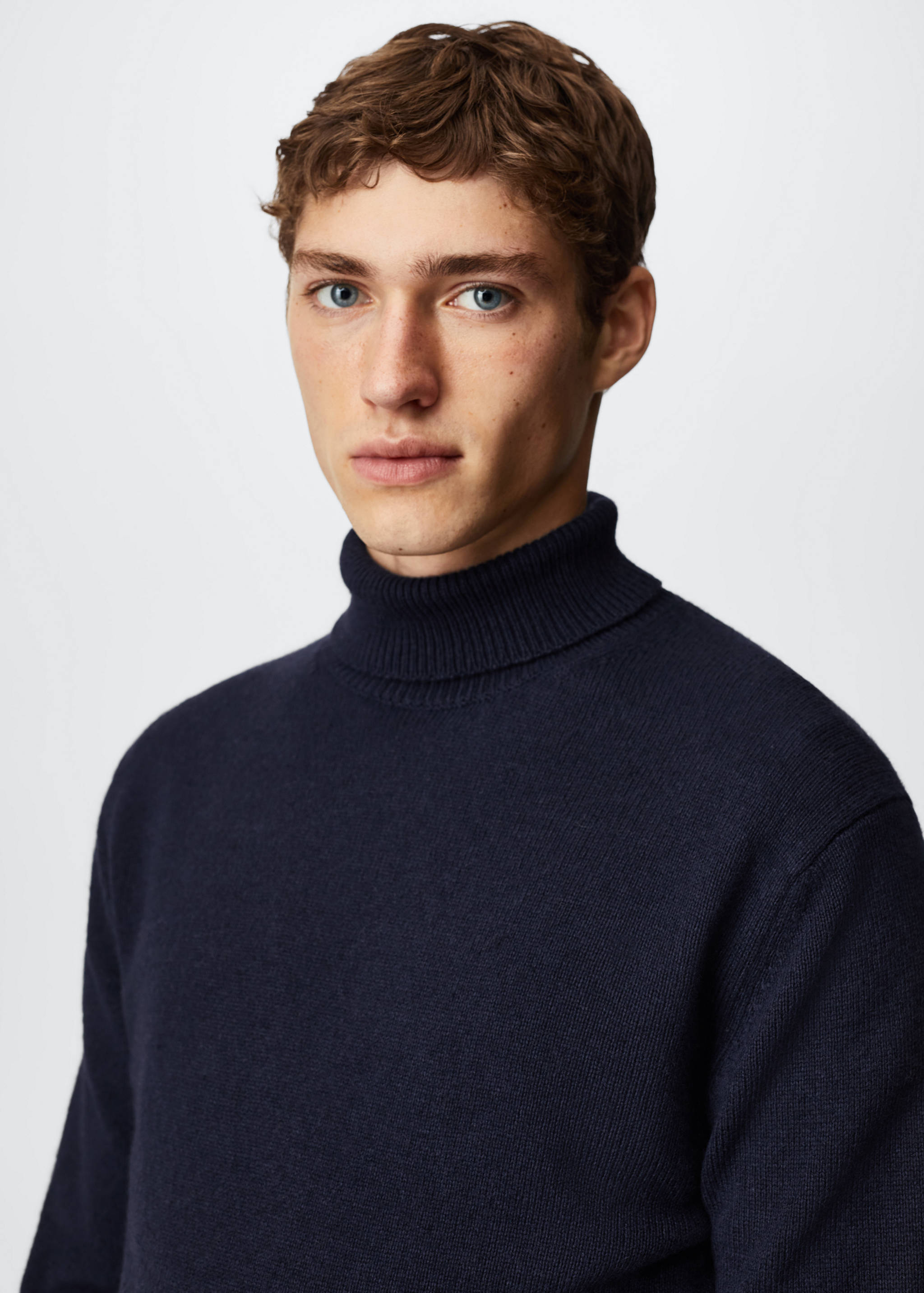 Turtleneck wool sweater - Details of the article 1