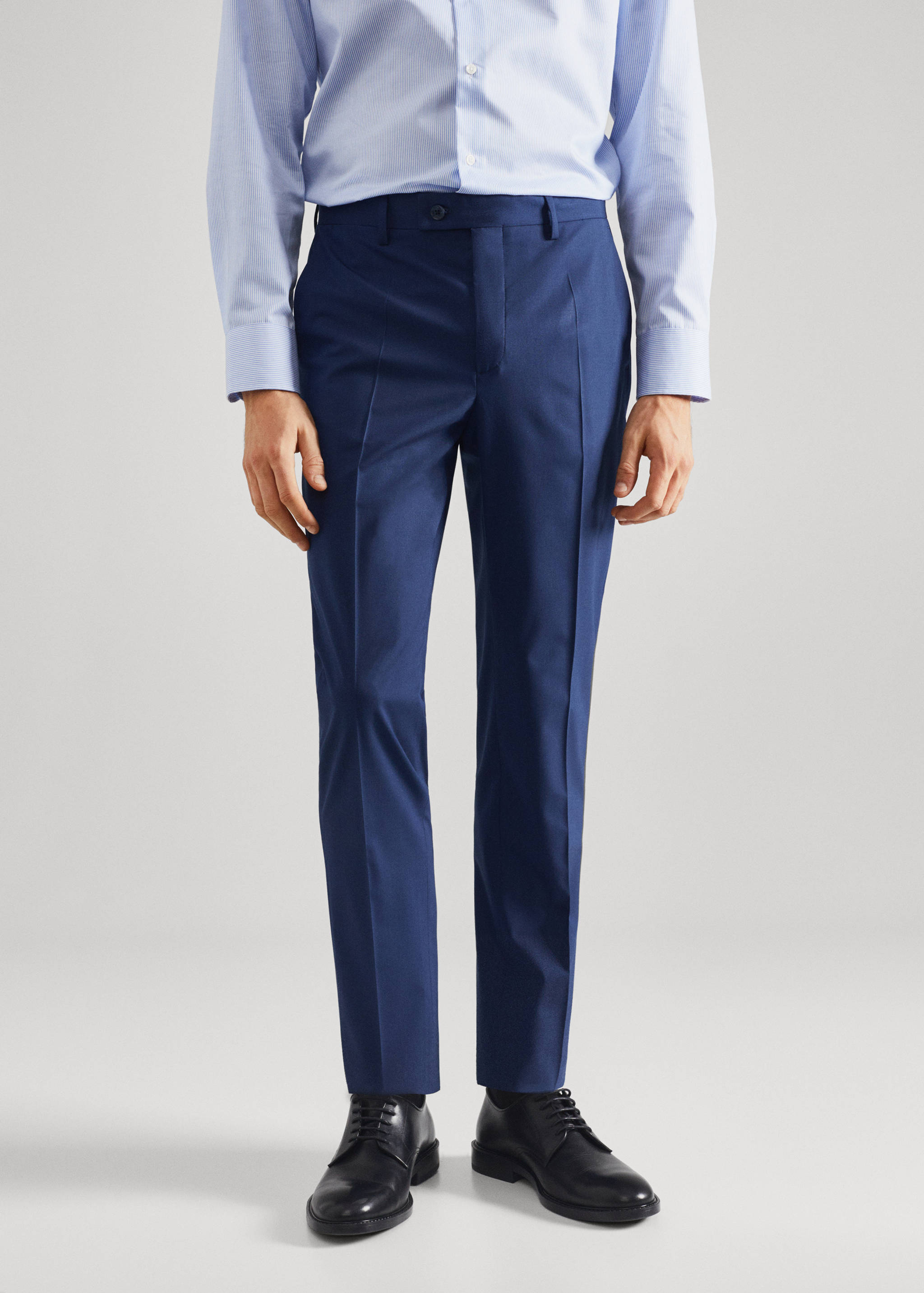 Pantalon de costume slim fit - Plan moyen
