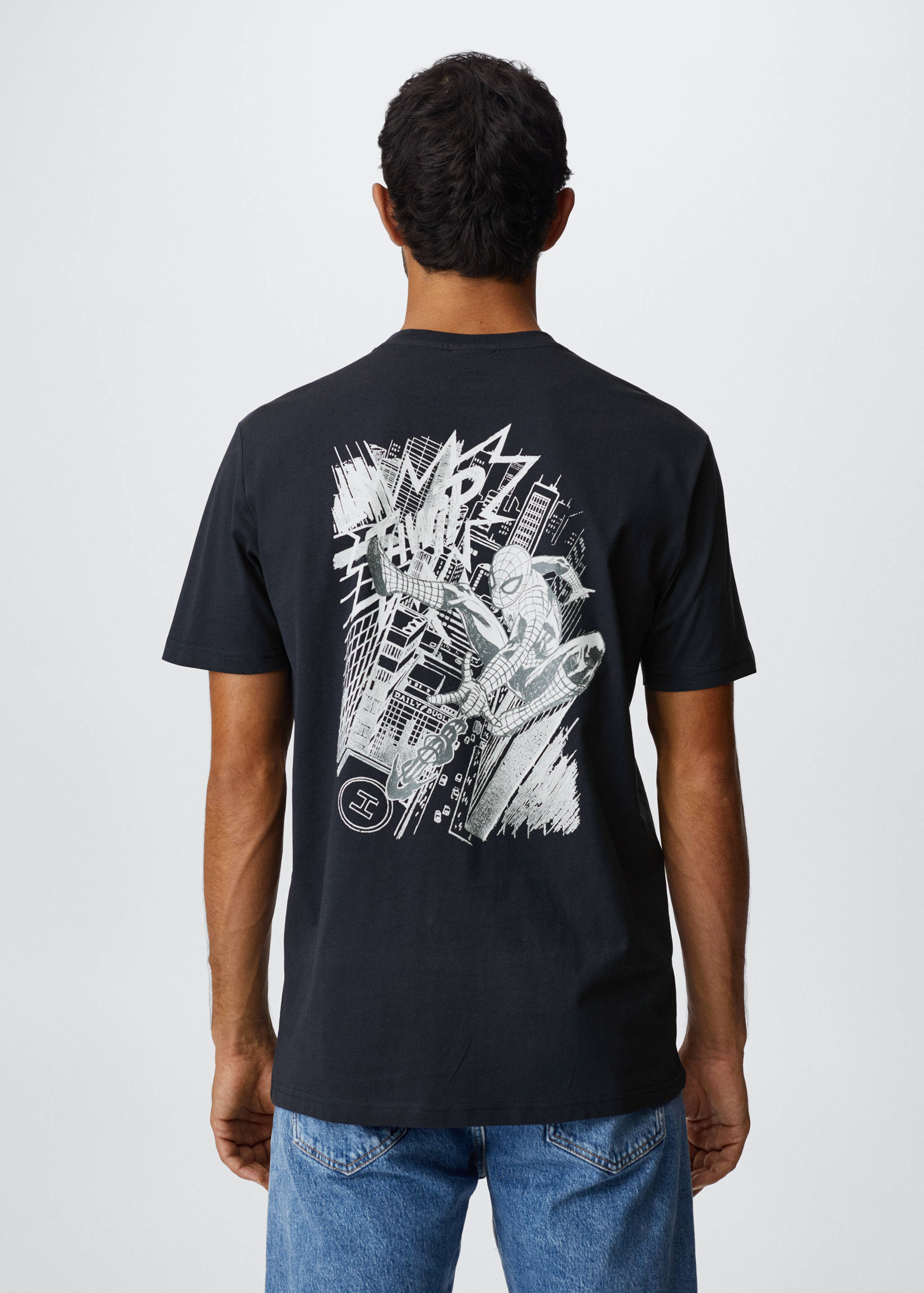 Marvel cotton T-shirt - Reverse of the article