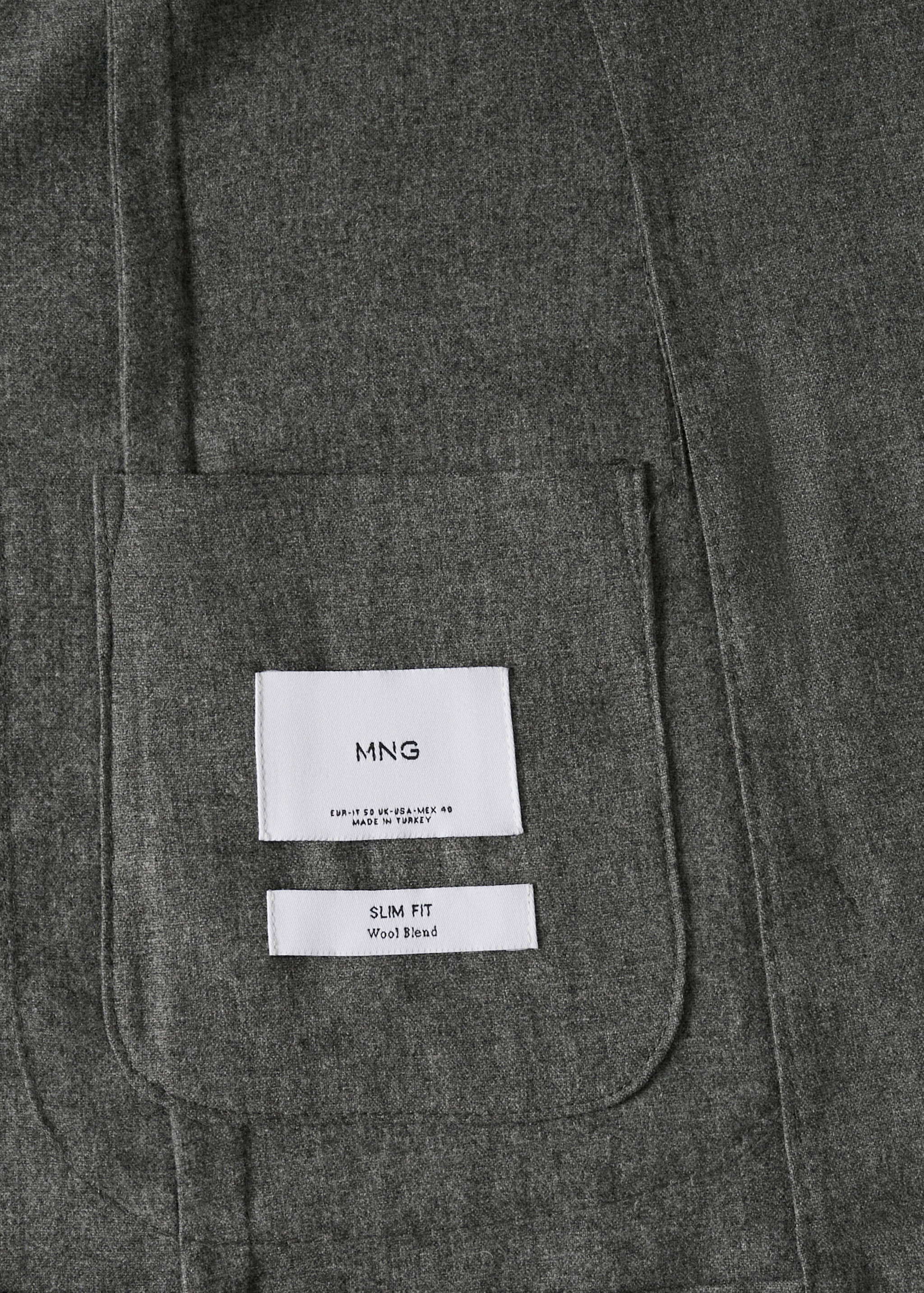 Wool suit jacket - Details of the article 0