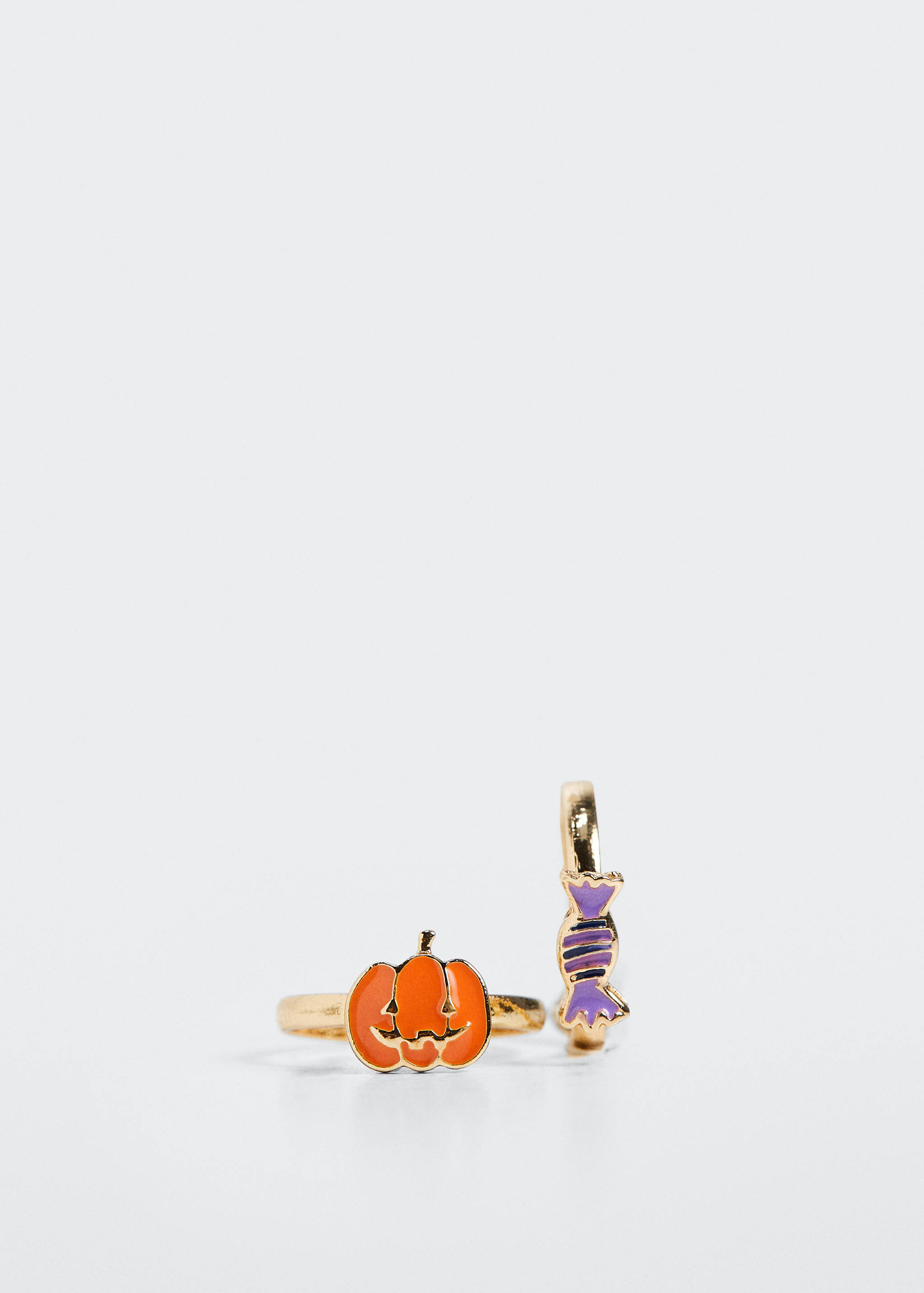 Lot 2 bagues Halloween - Plan moyen